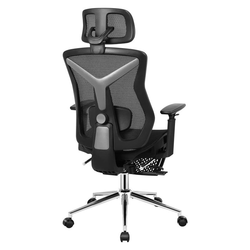 Fotel biurowy z podnóżkiem Mark Adler Expert 5.7 Black