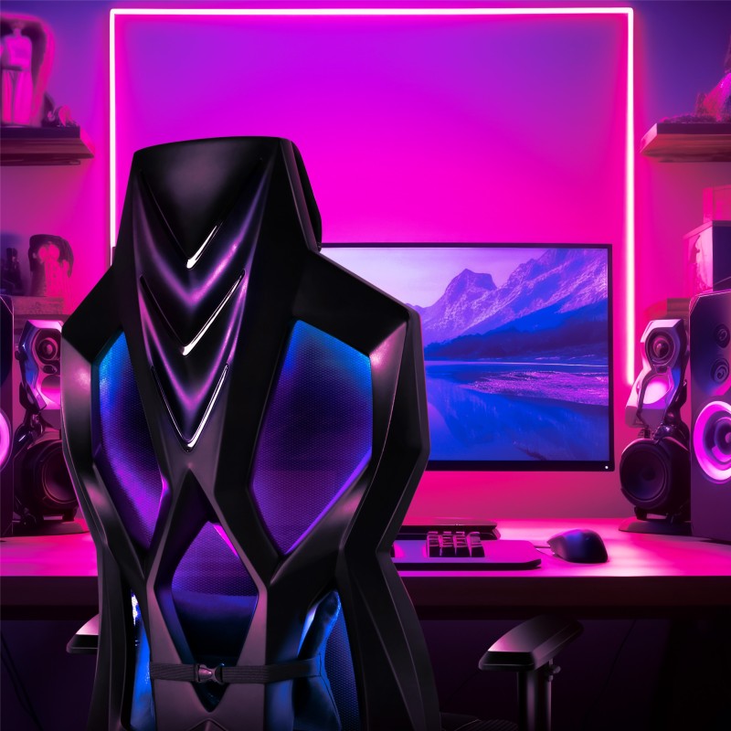 Fotel gamingowy HUZARO Combat 6.2 RGB Black