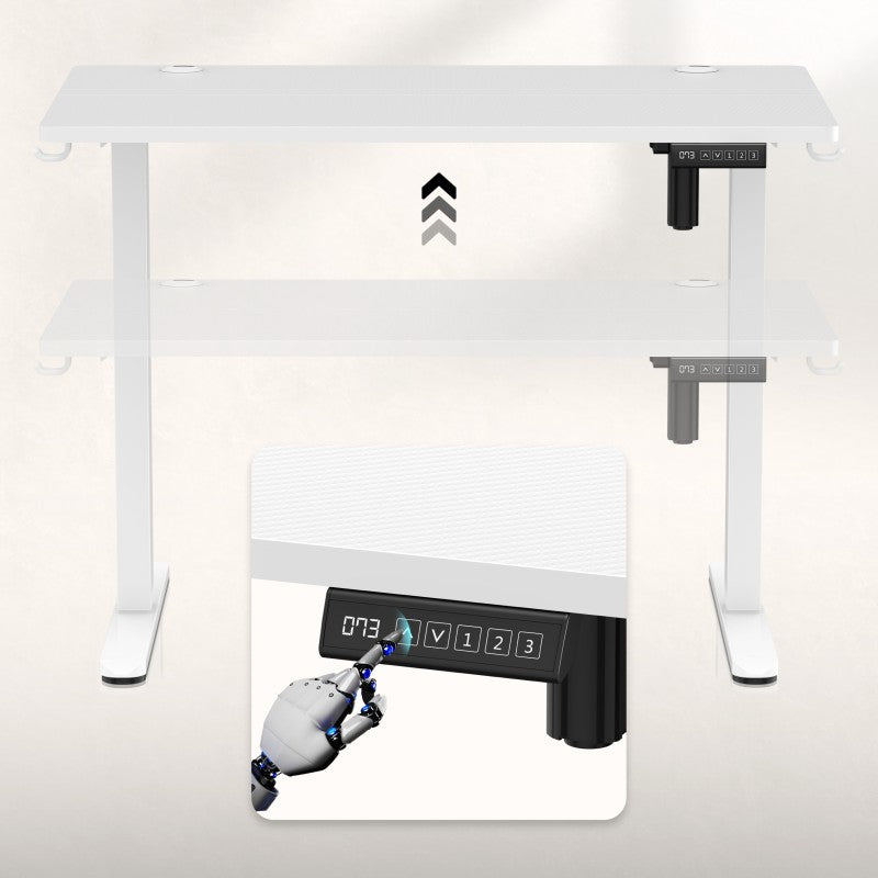 Biurko elektryczne Huzaro Hero 7.9 White 100 cm