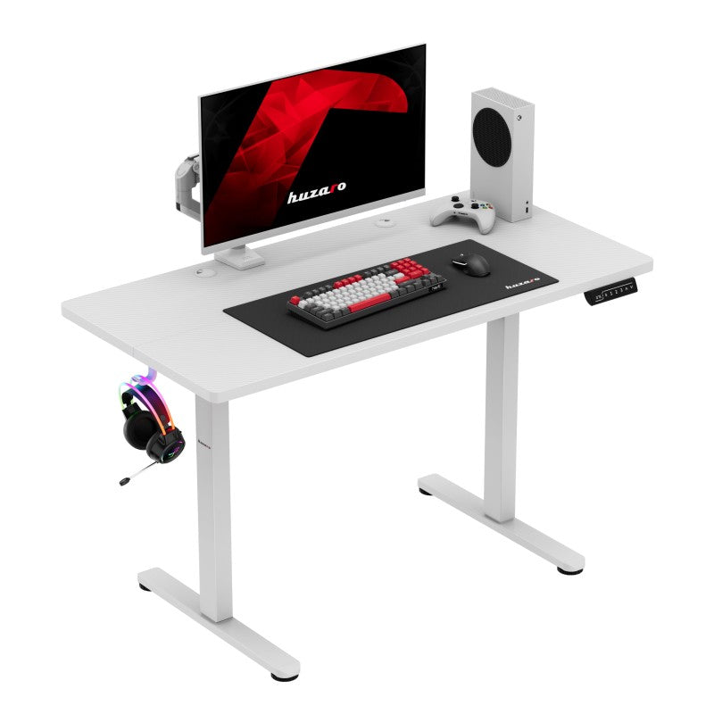 Biurko elektryczne gamingowe Huzaro Hero 8.1 White