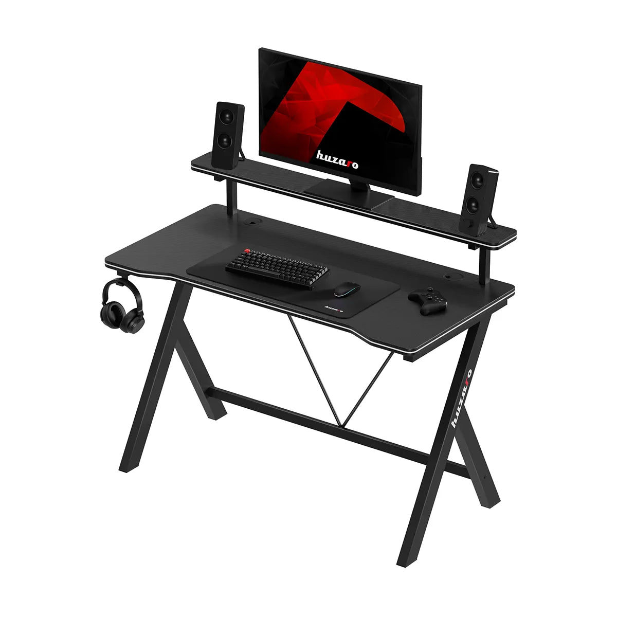Herní stůl 120 cm Huzaro Hero 1.9 Black