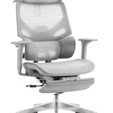 Ergonomická židle s podnožkou Mark Adler Expert 8.7 Grey Mesh