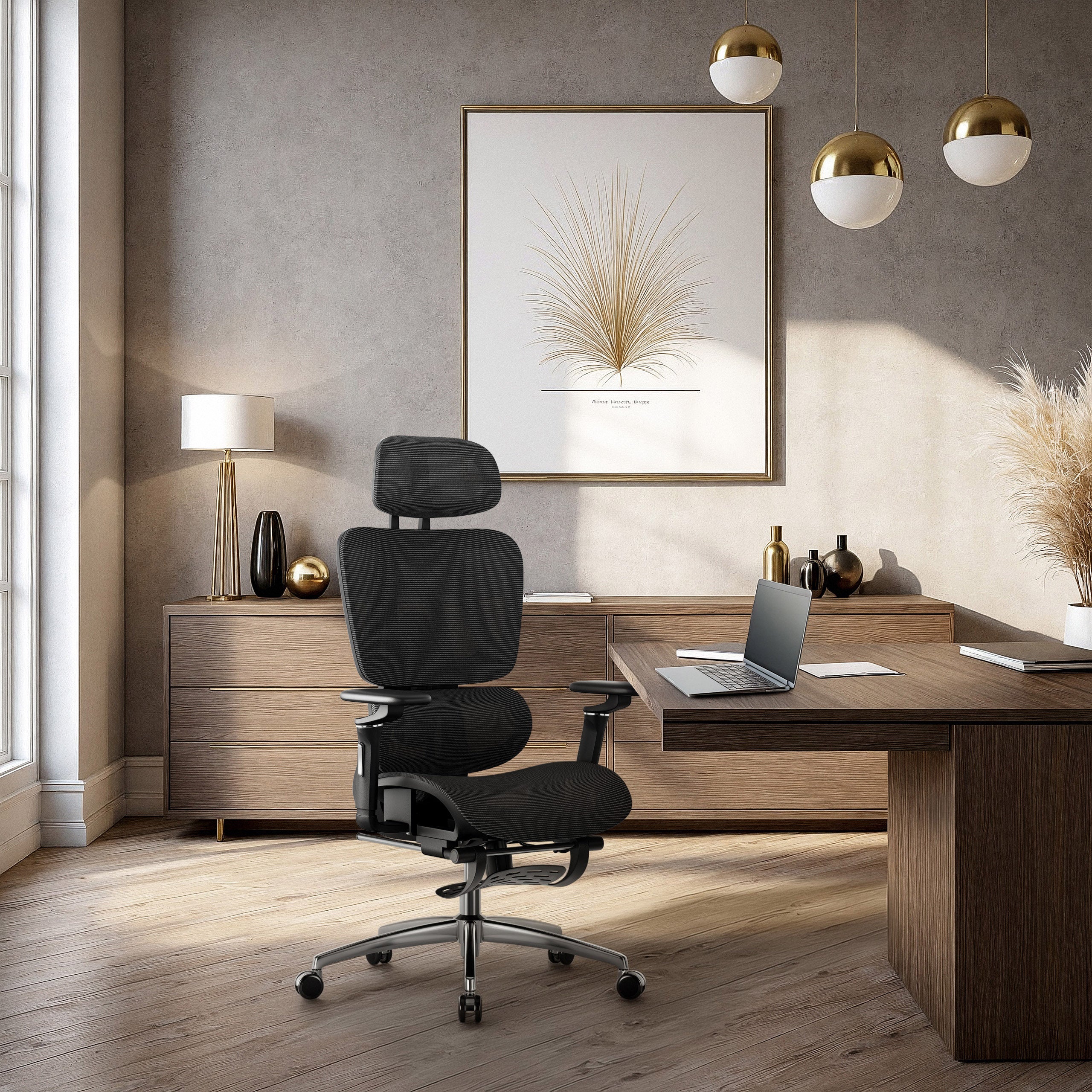 Ergonomická židle Expert 7.9 s podnožkou