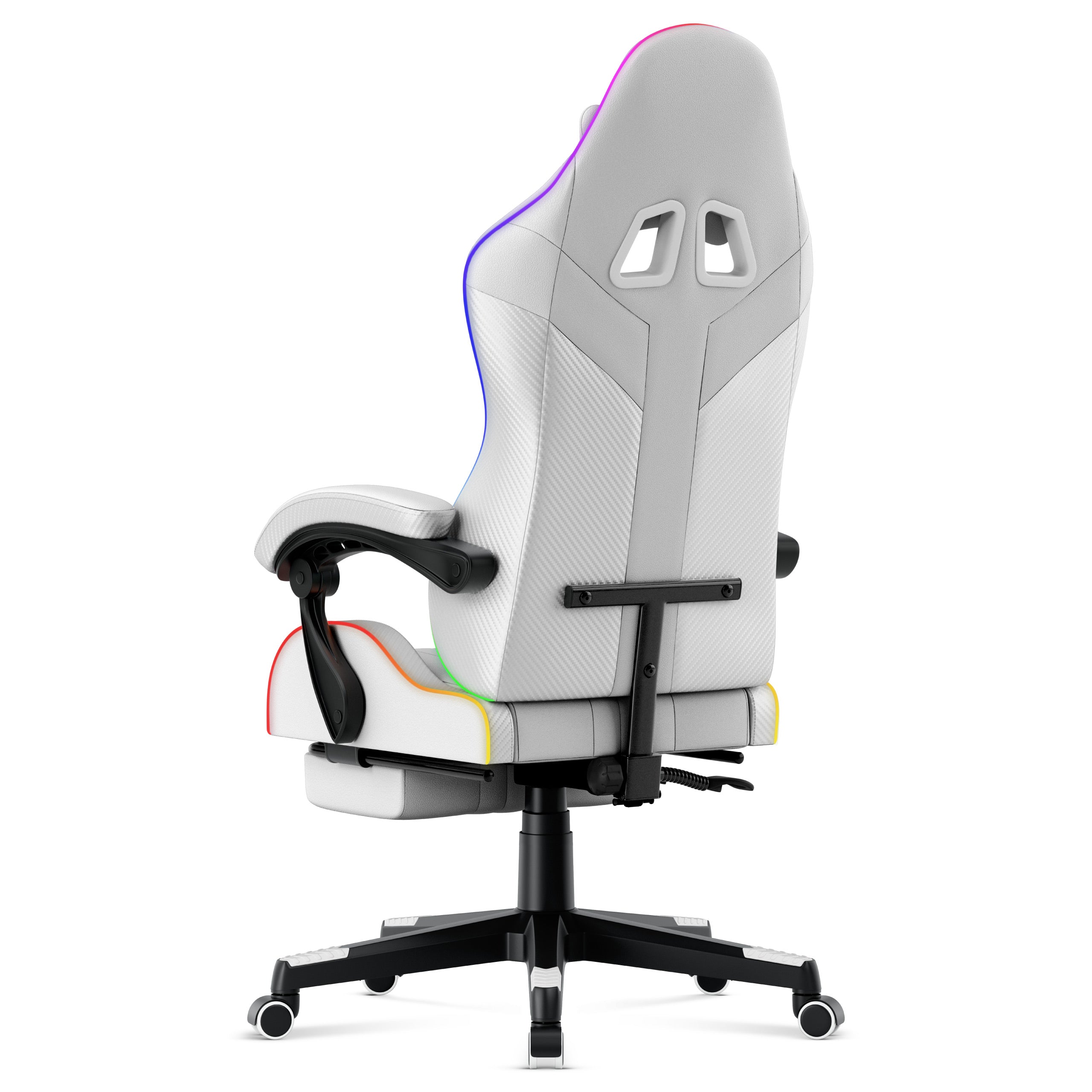 Herní křeslo HUZARO Force 4.7 RGB bílé