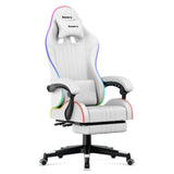Herní křeslo HUZARO Force 4.7 RGB bílé