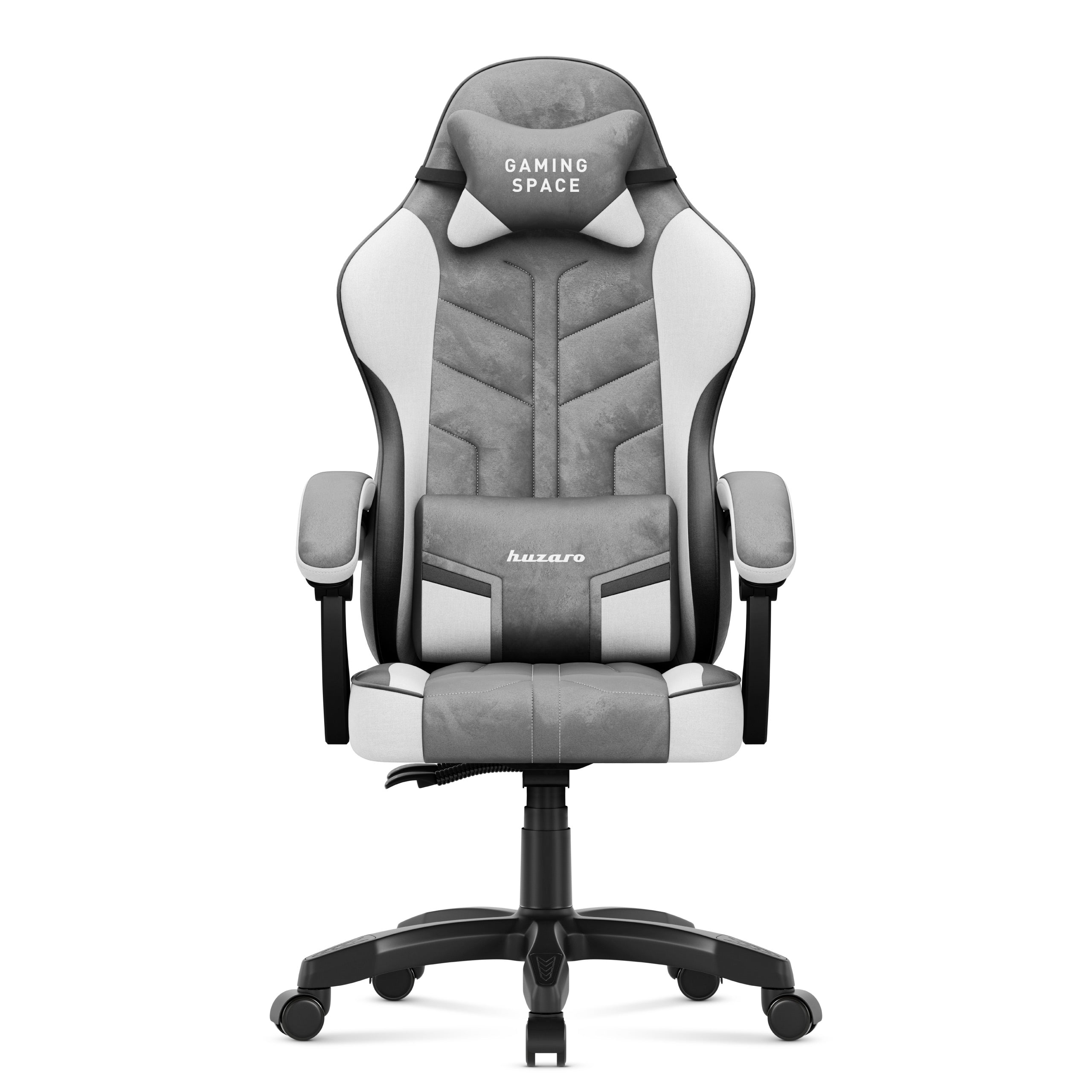 Velurová herní židle Huzaro Force 2.7 Grey