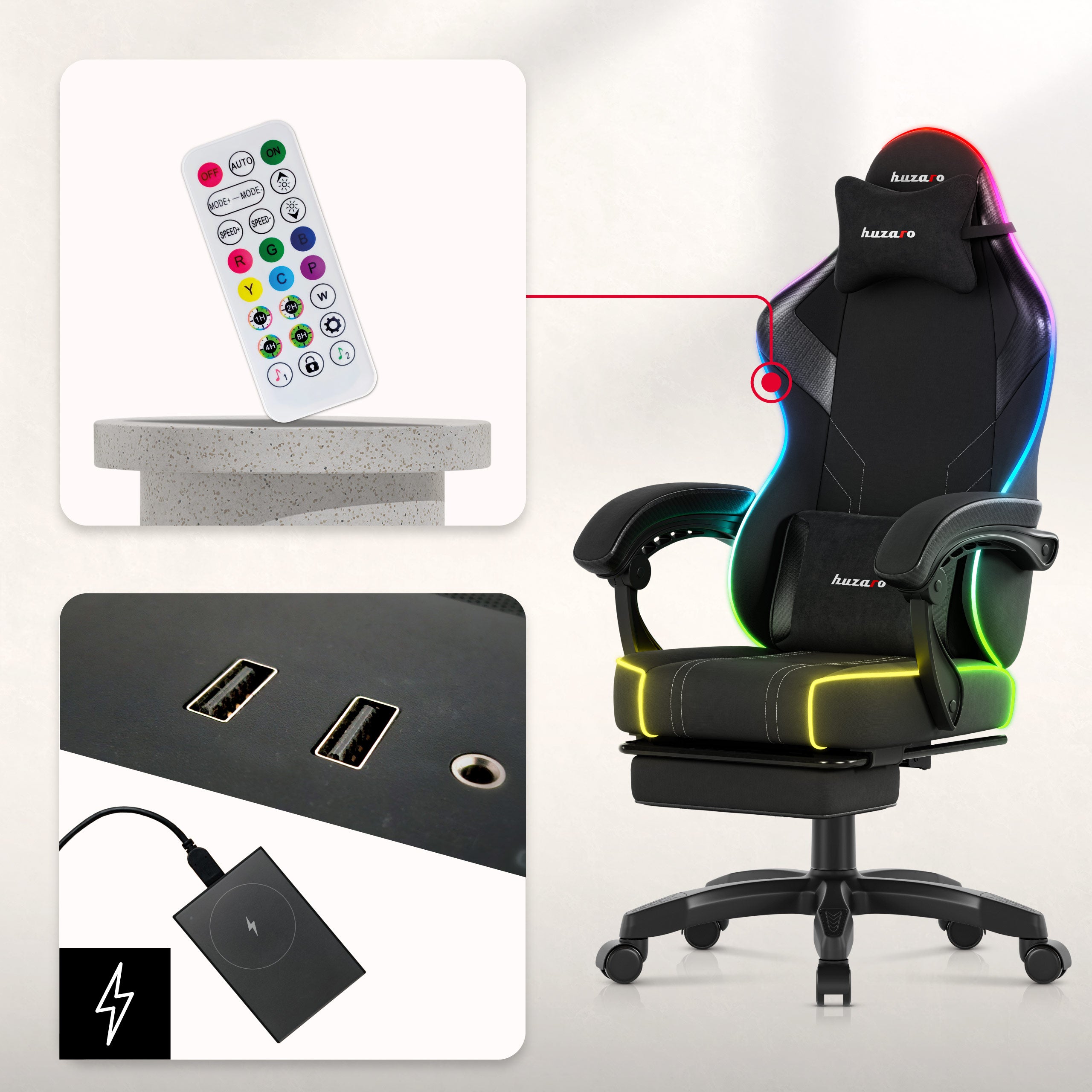 Dálkově ovládané osvětlení RGB