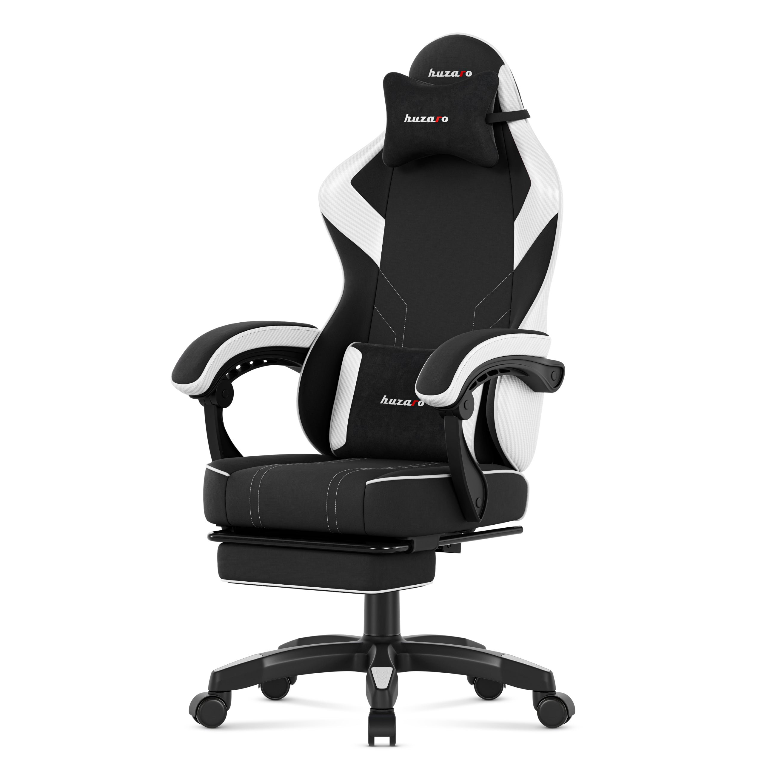 Herní křeslo Huzaro Force 3.7 White Carbon