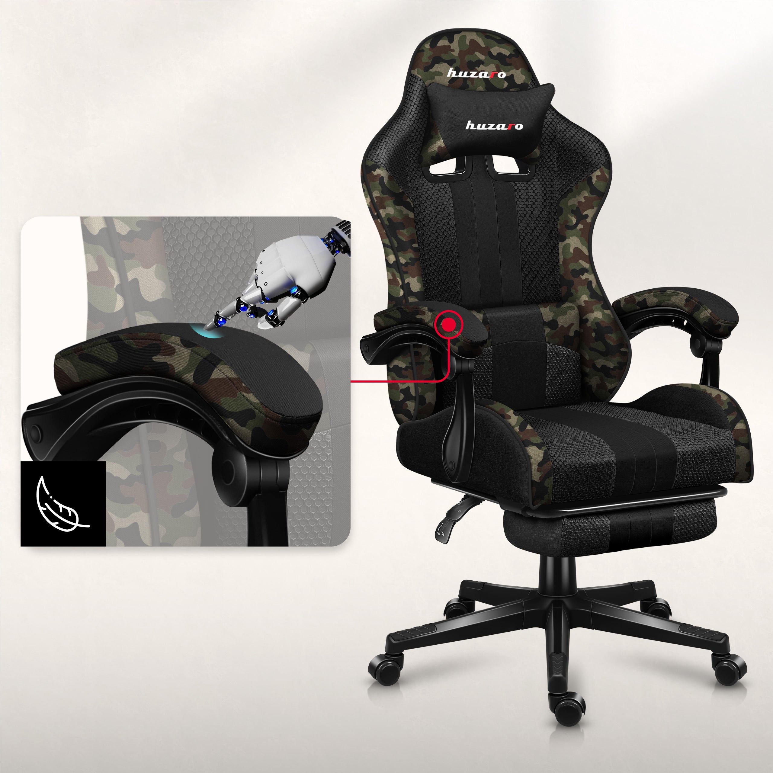Protiskluzové opěrky rukou