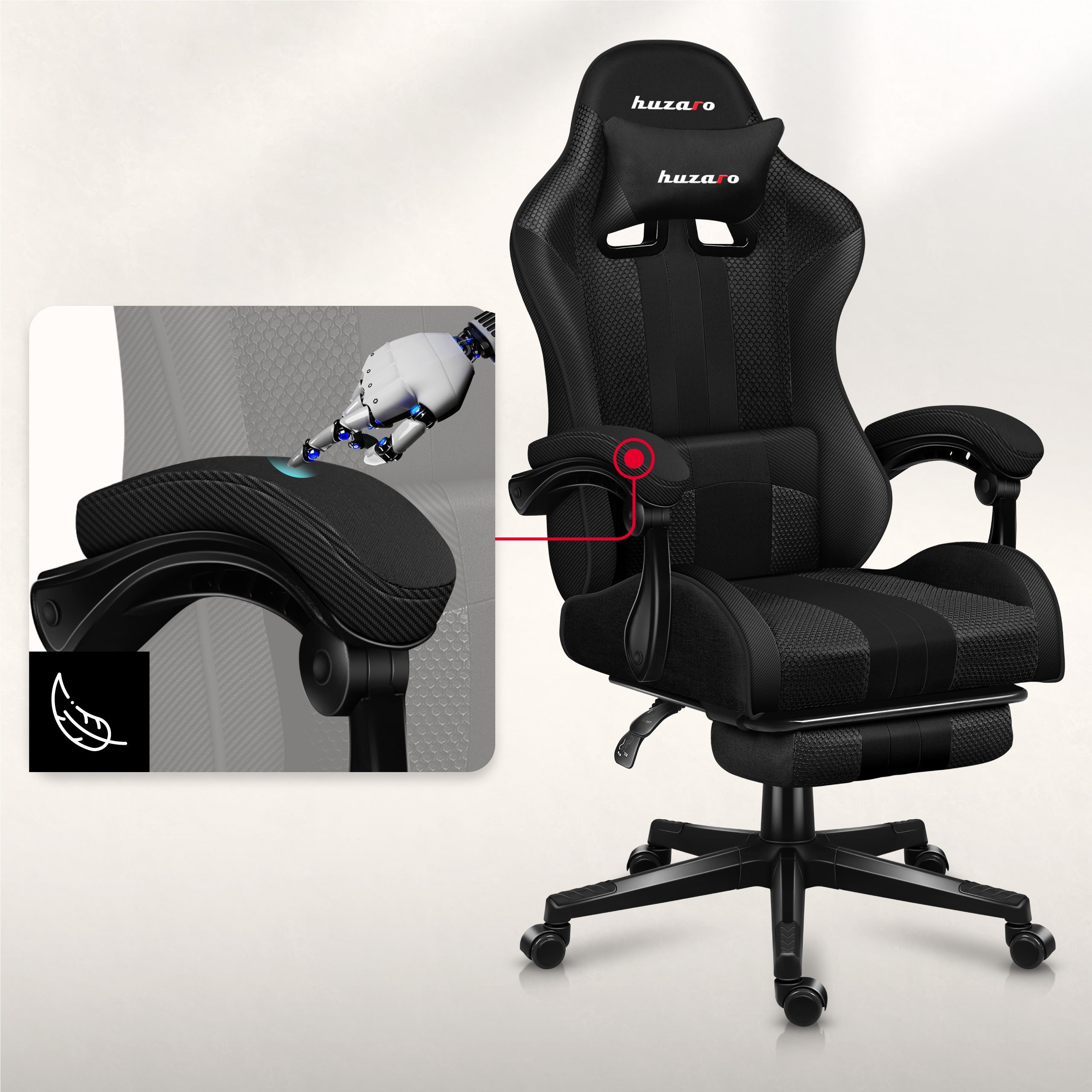 Protiskluzové opěrky rukou