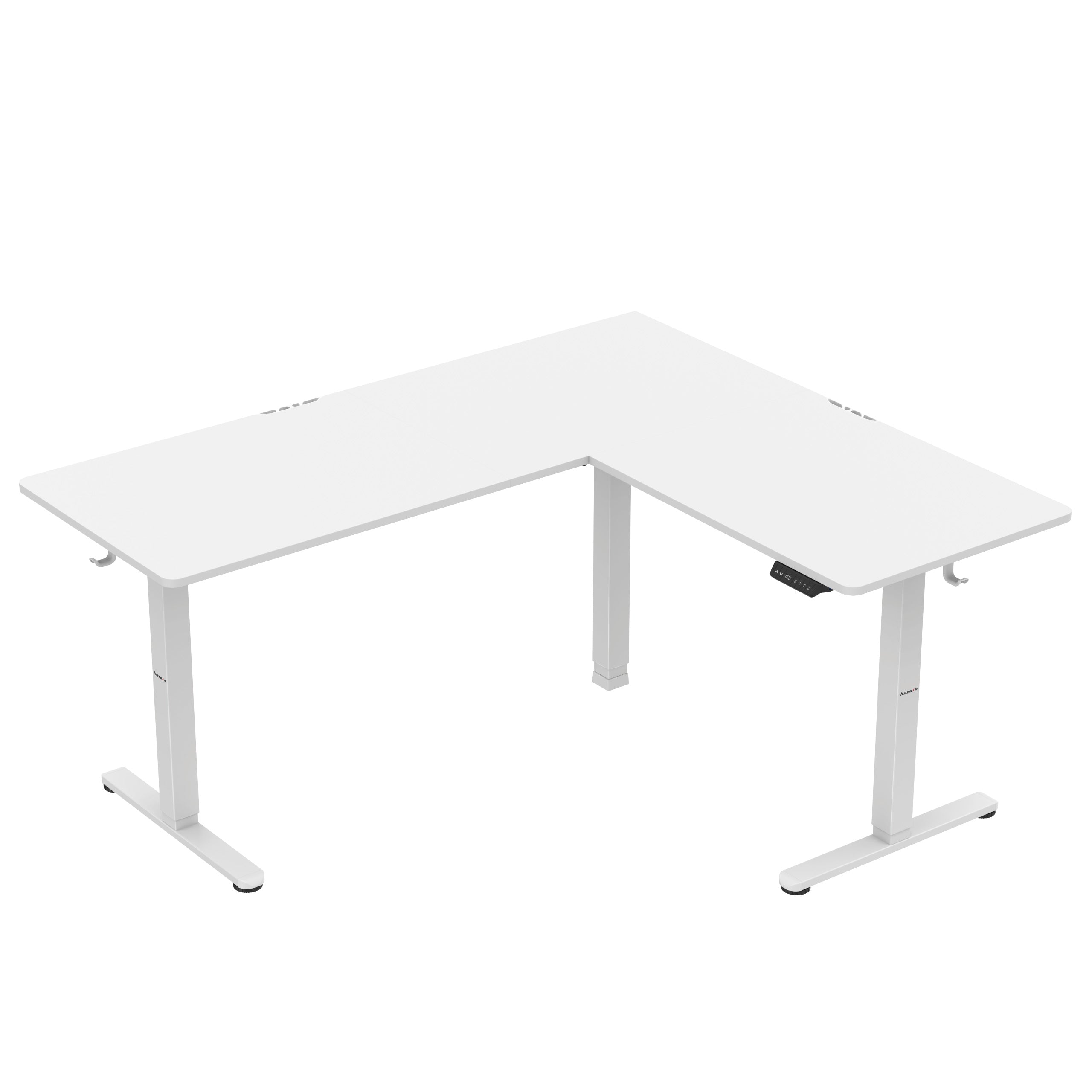 Elektrický rohový stůl Huzaro Hero 9.5 White 160 cm