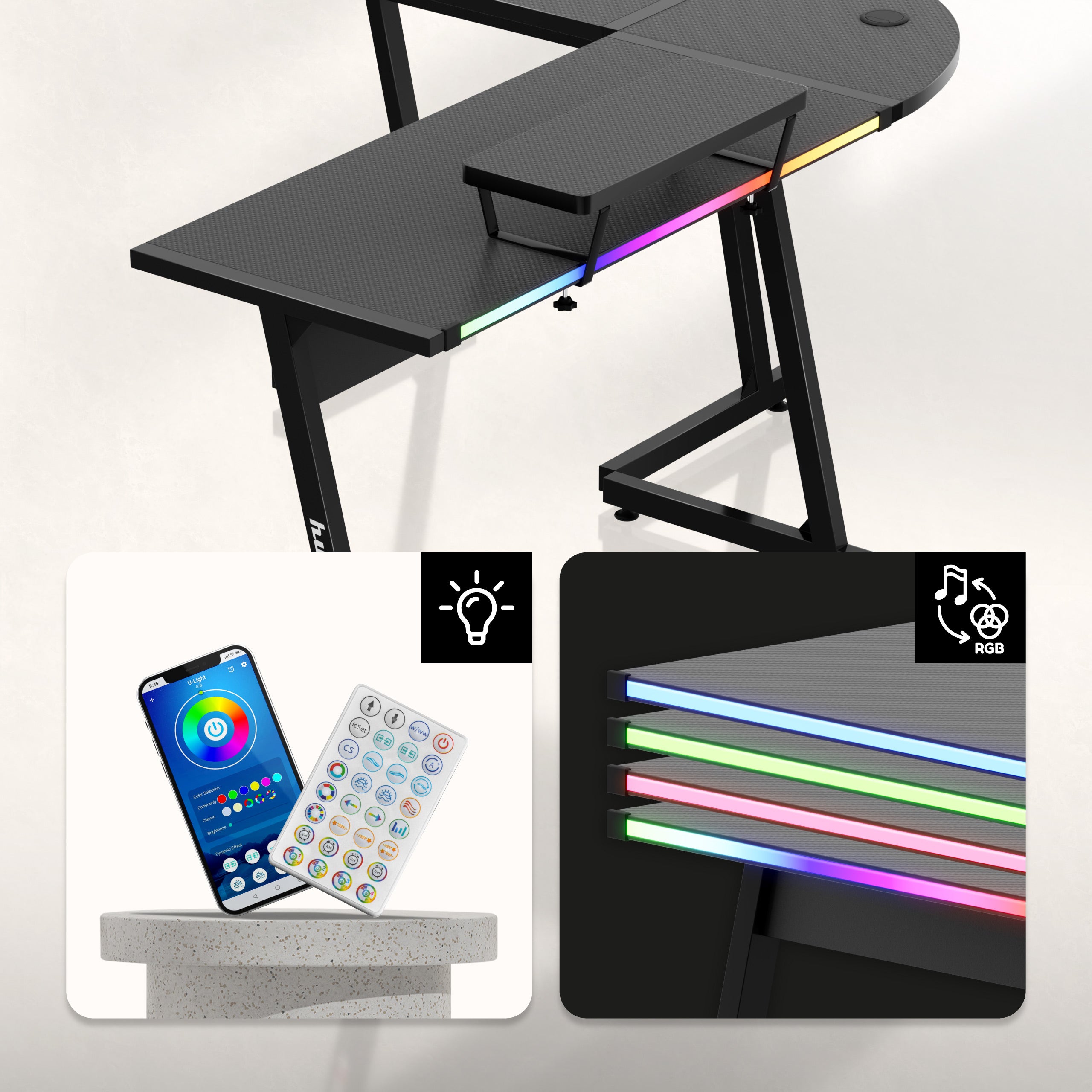Osvětlení RGB LED