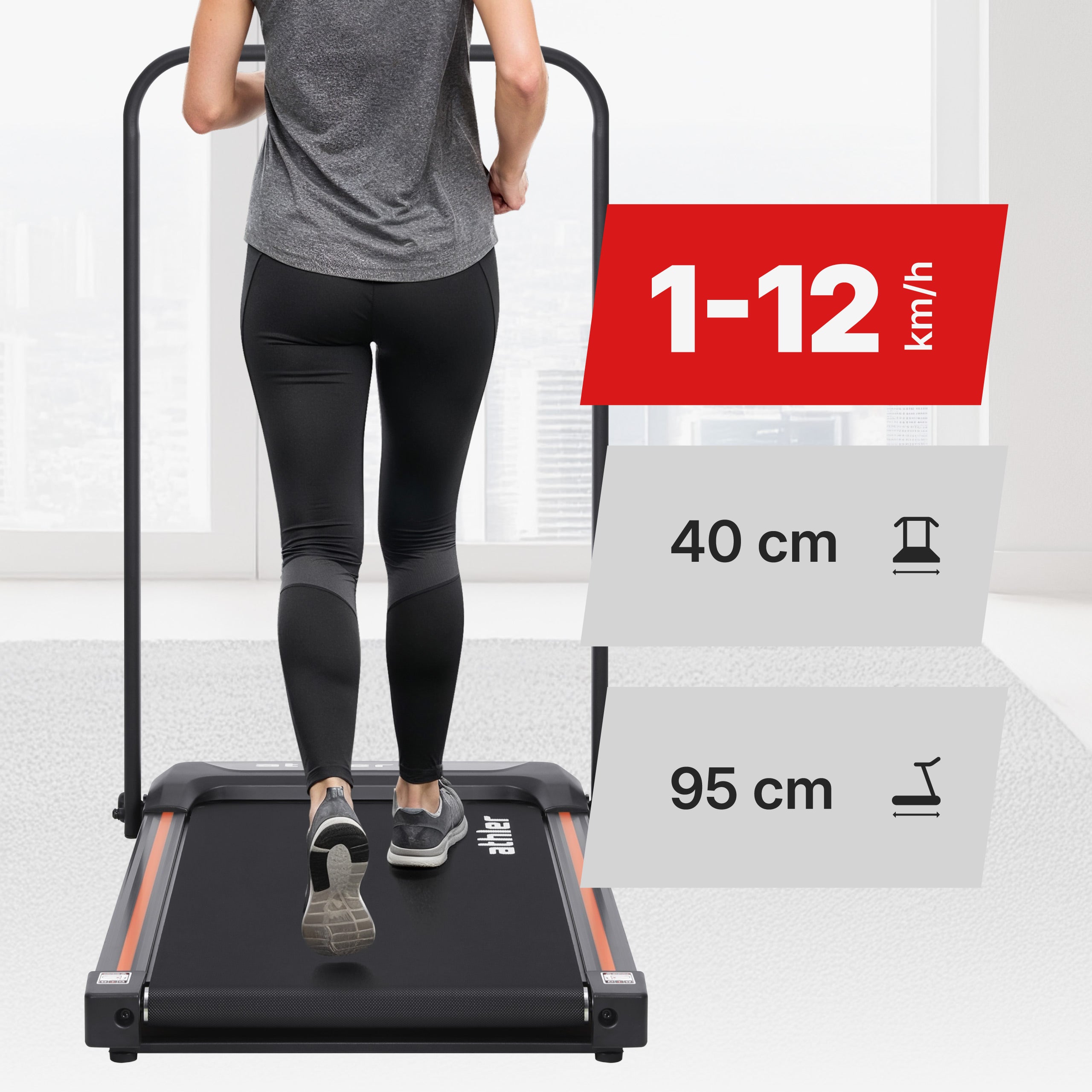 Skládací domácí Běžecký pás Athler Impala 20