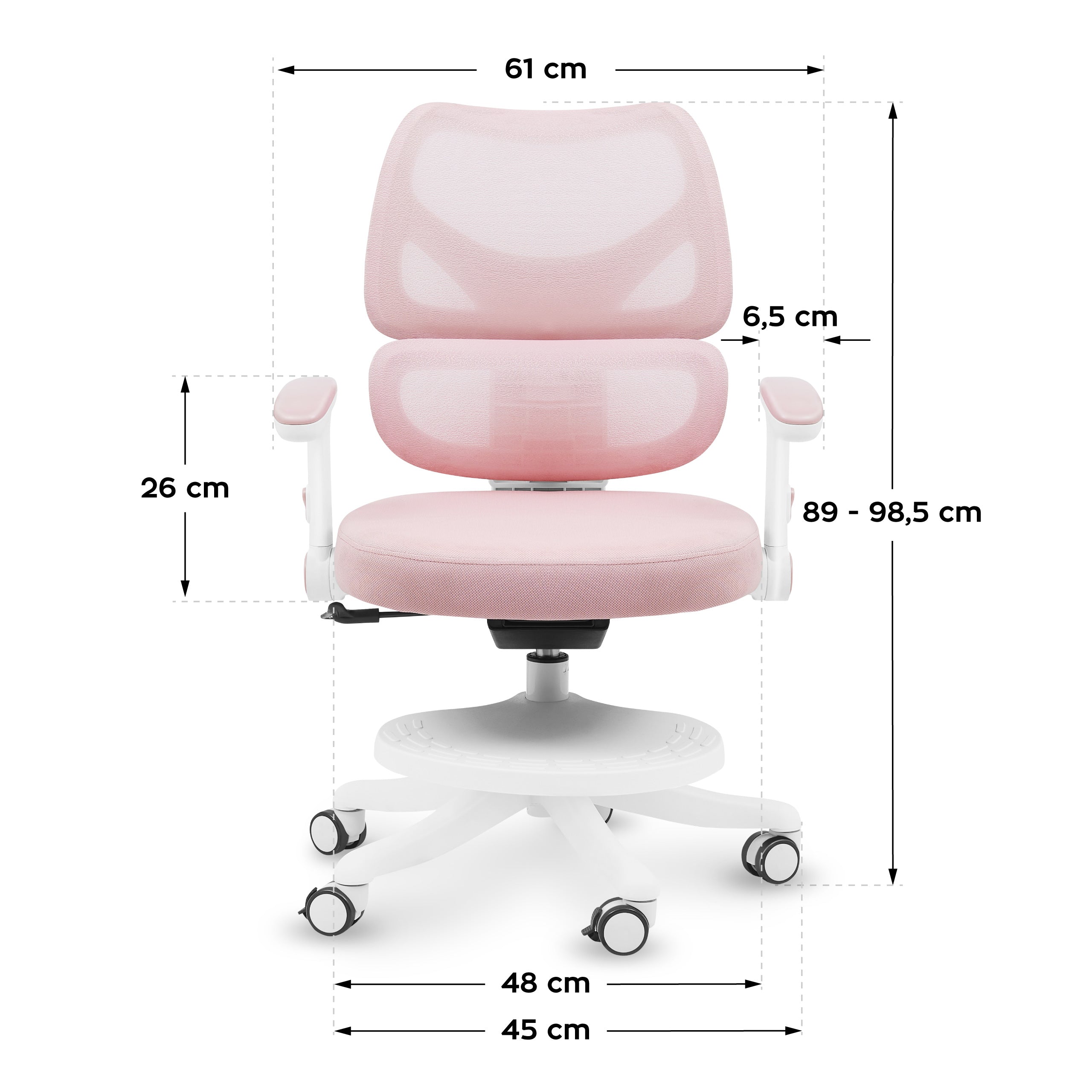 Otočná židle Mark Adler Junior 5.3 Pink