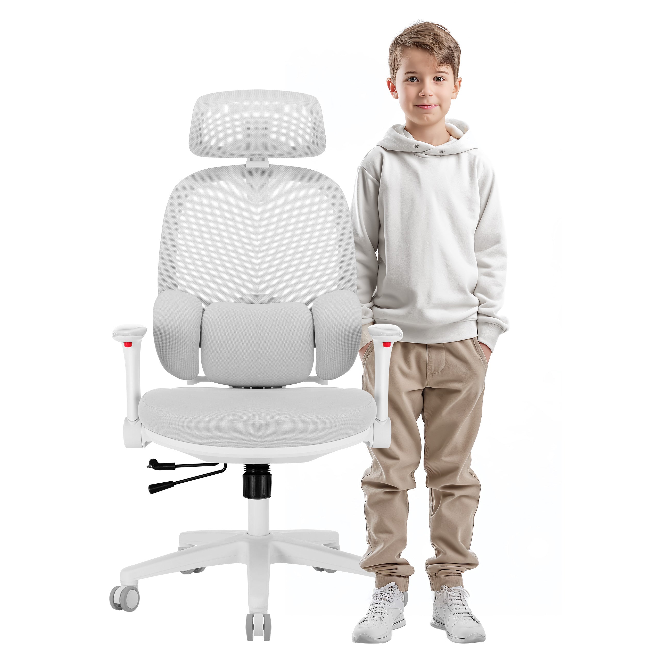 Ergonomická židle pro děti Mark Adler Junior 6.3 Grey