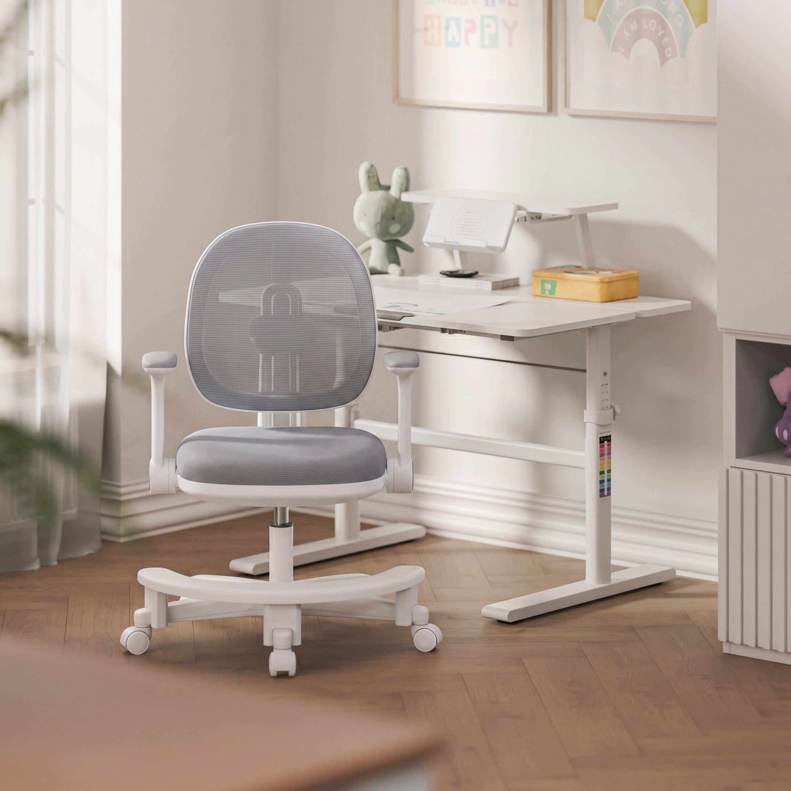 Ergonomická židle k psacímu stolu pro děti Mark Adler Junior 3.6 Grey