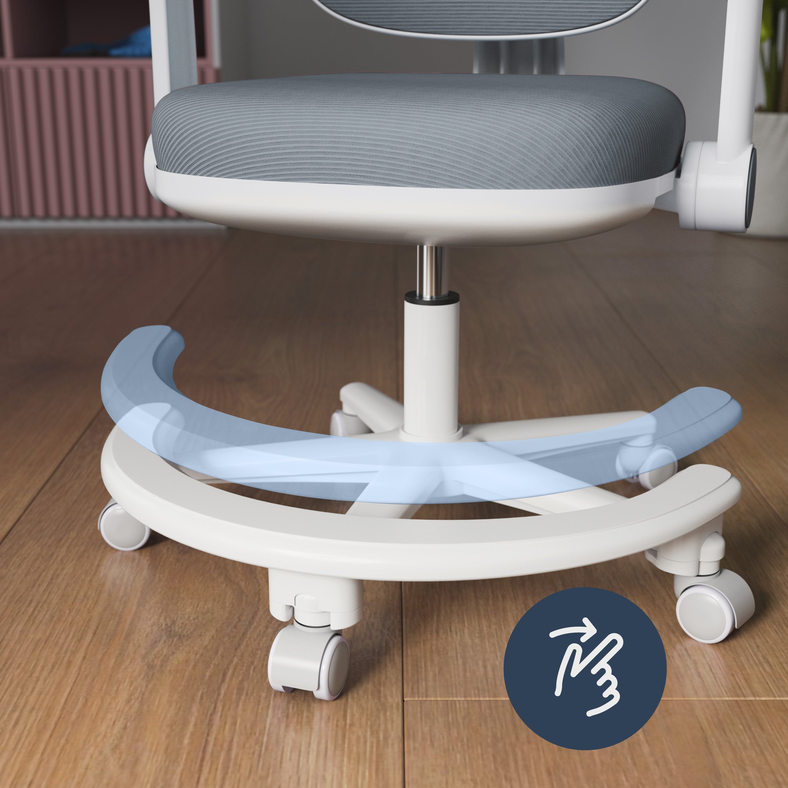 Ergonomická židle k psacímu stolu pro děti Mark Adler Junior 3.6 Grey