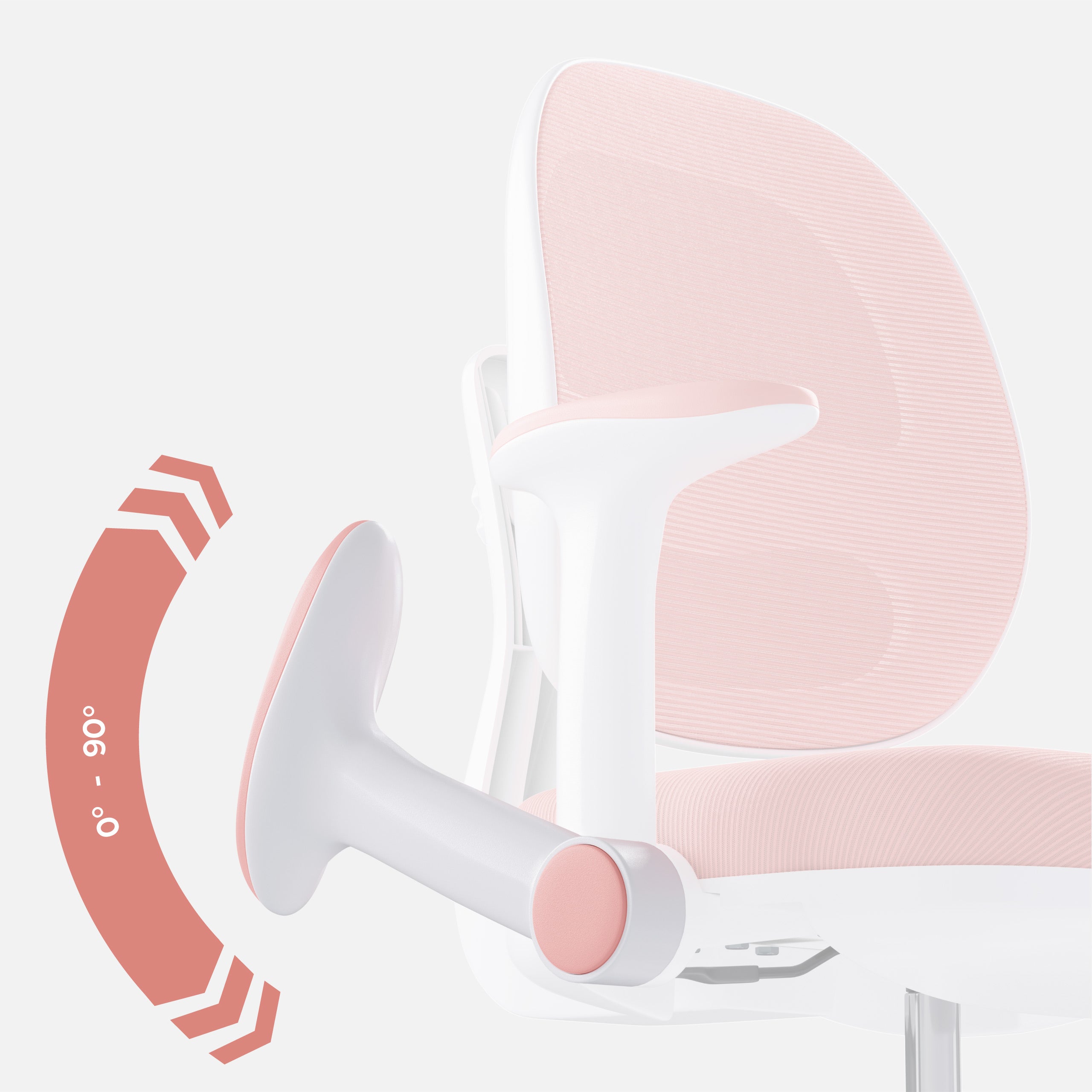 Ergonomická židle k psacímu stolu pro děti Mark Adler Junior 3.6 Pink