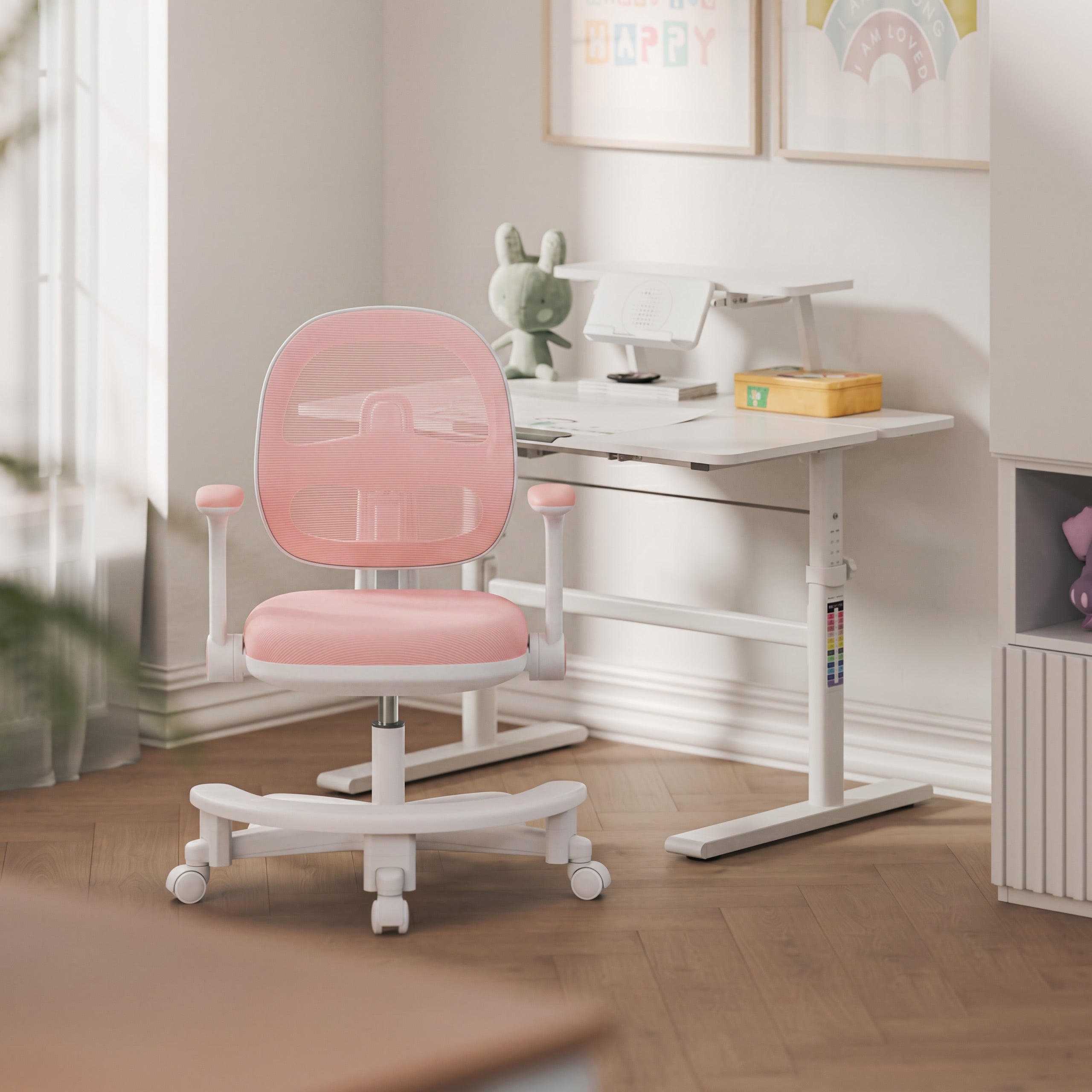 Ergonomická židle k psacímu stolu pro děti Mark Adler Junior 3.6 Pink