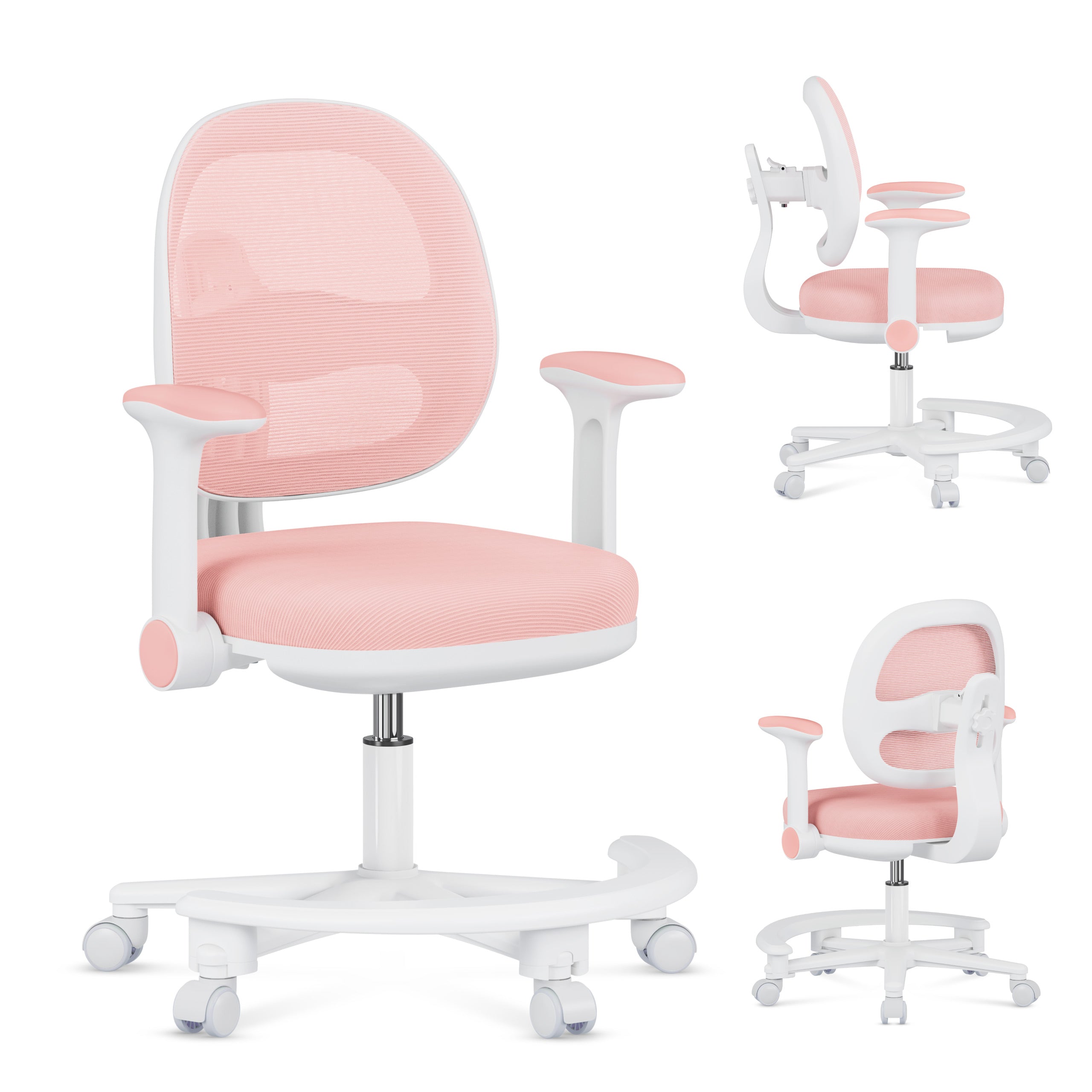 Ergonomická židle k psacímu stolu pro děti Mark Adler Junior 3.6 Pink