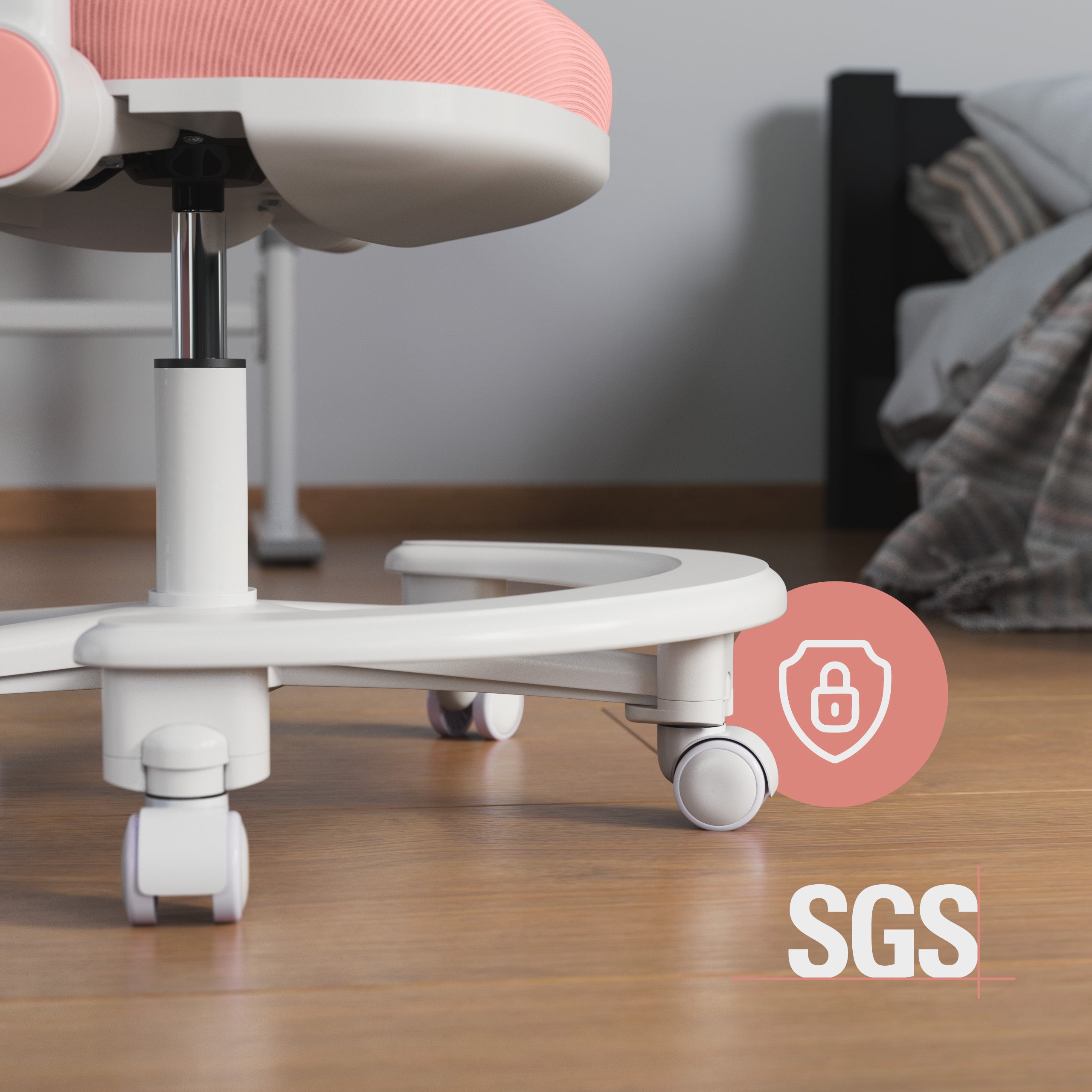 Ergonomická židle k psacímu stolu pro děti Mark Adler Junior 3.6 Pink