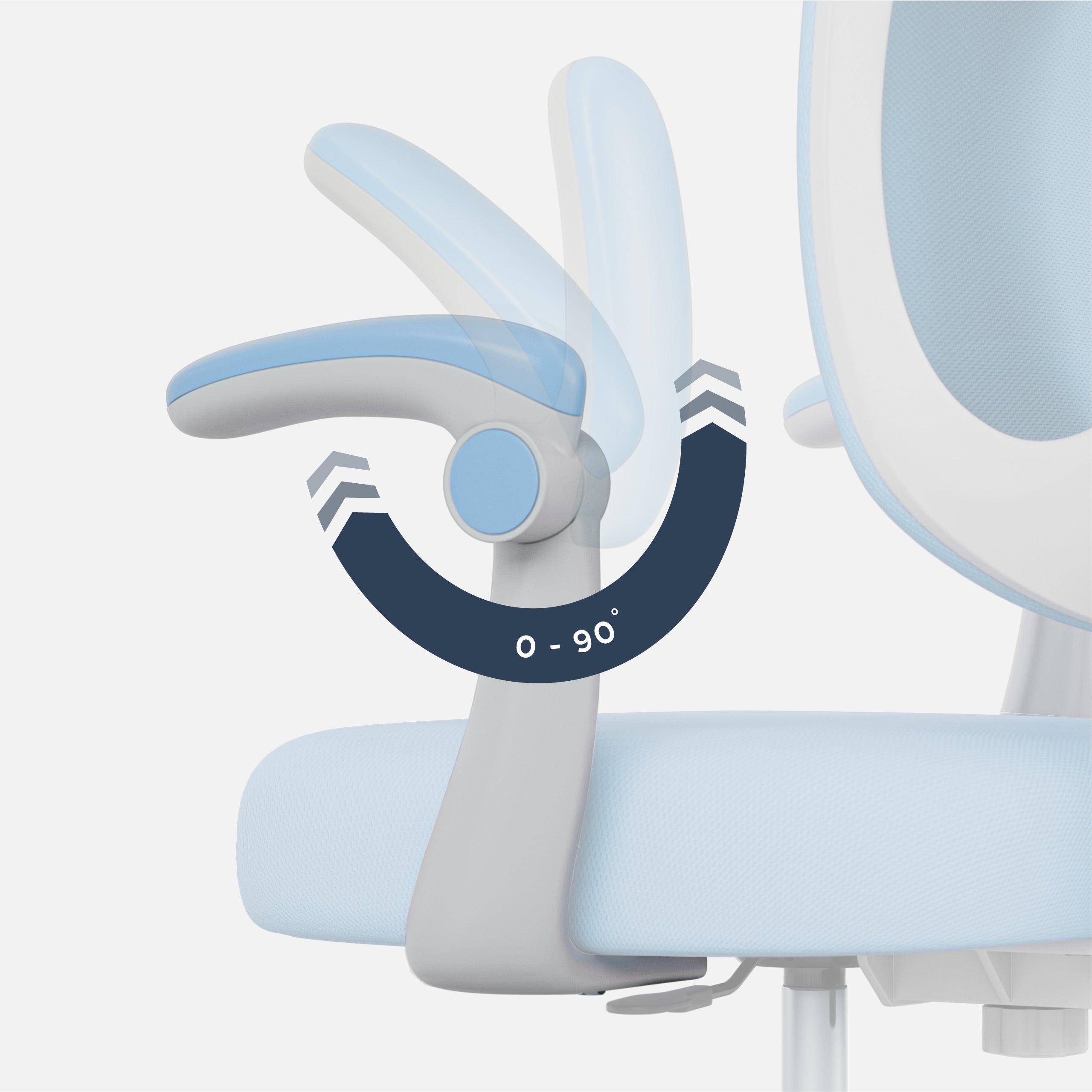 Ergonomická židle pro děti Mark Adler Junior 4.6 Blue