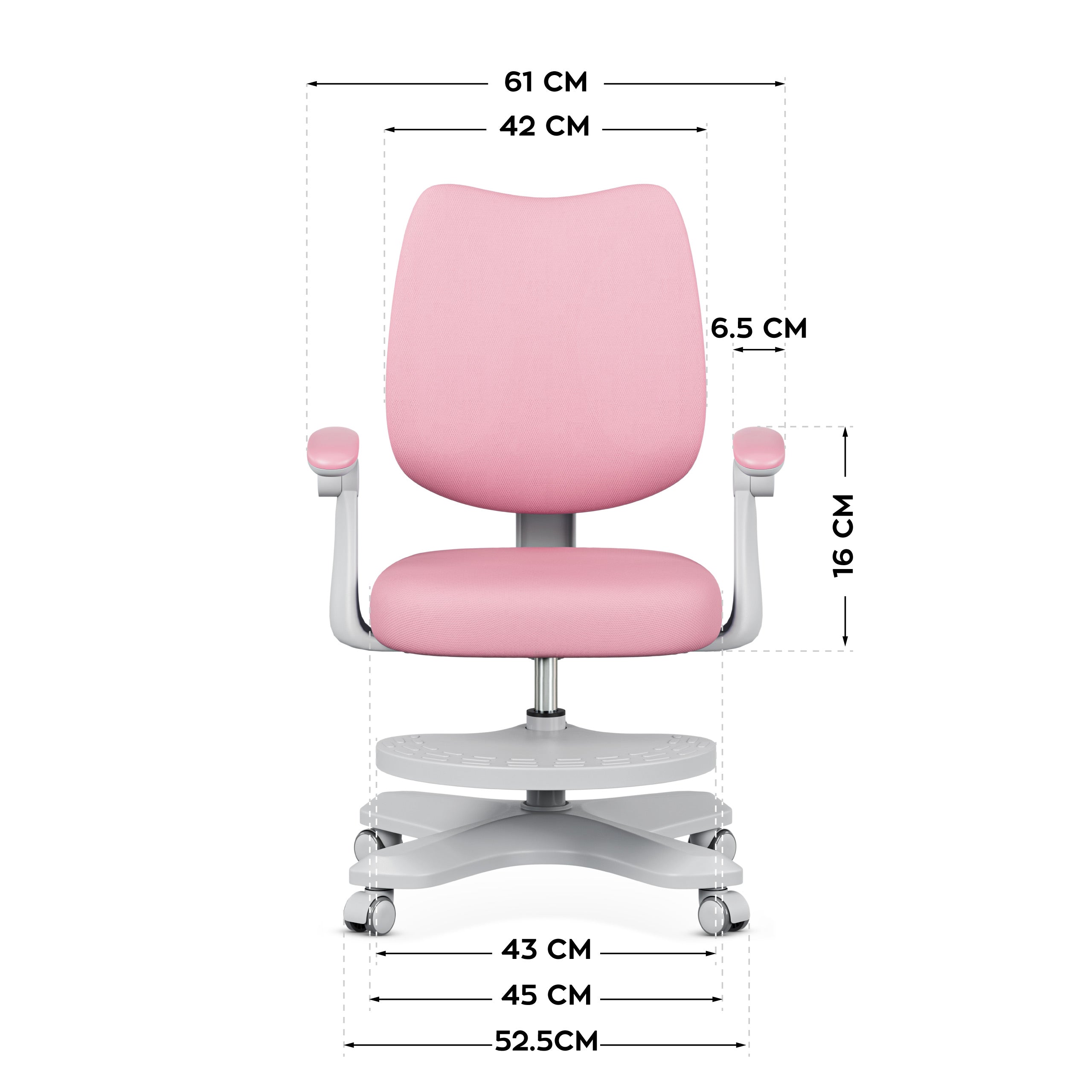 Ergonomická židle pro děti Mark Adler Junior 4.6 Pink