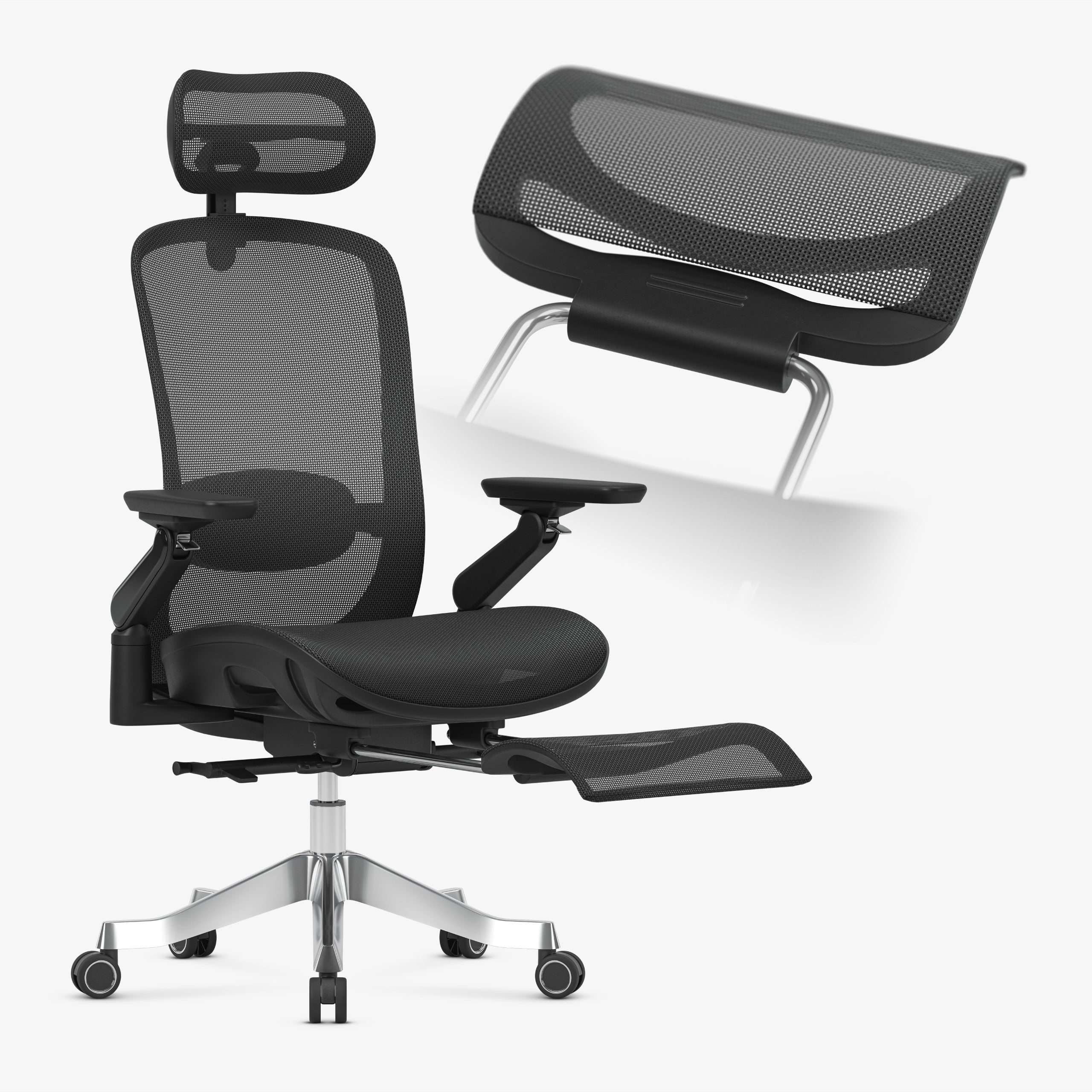 Ergonomické masážní křeslo Mark Adler Leadpro 8.7 Black