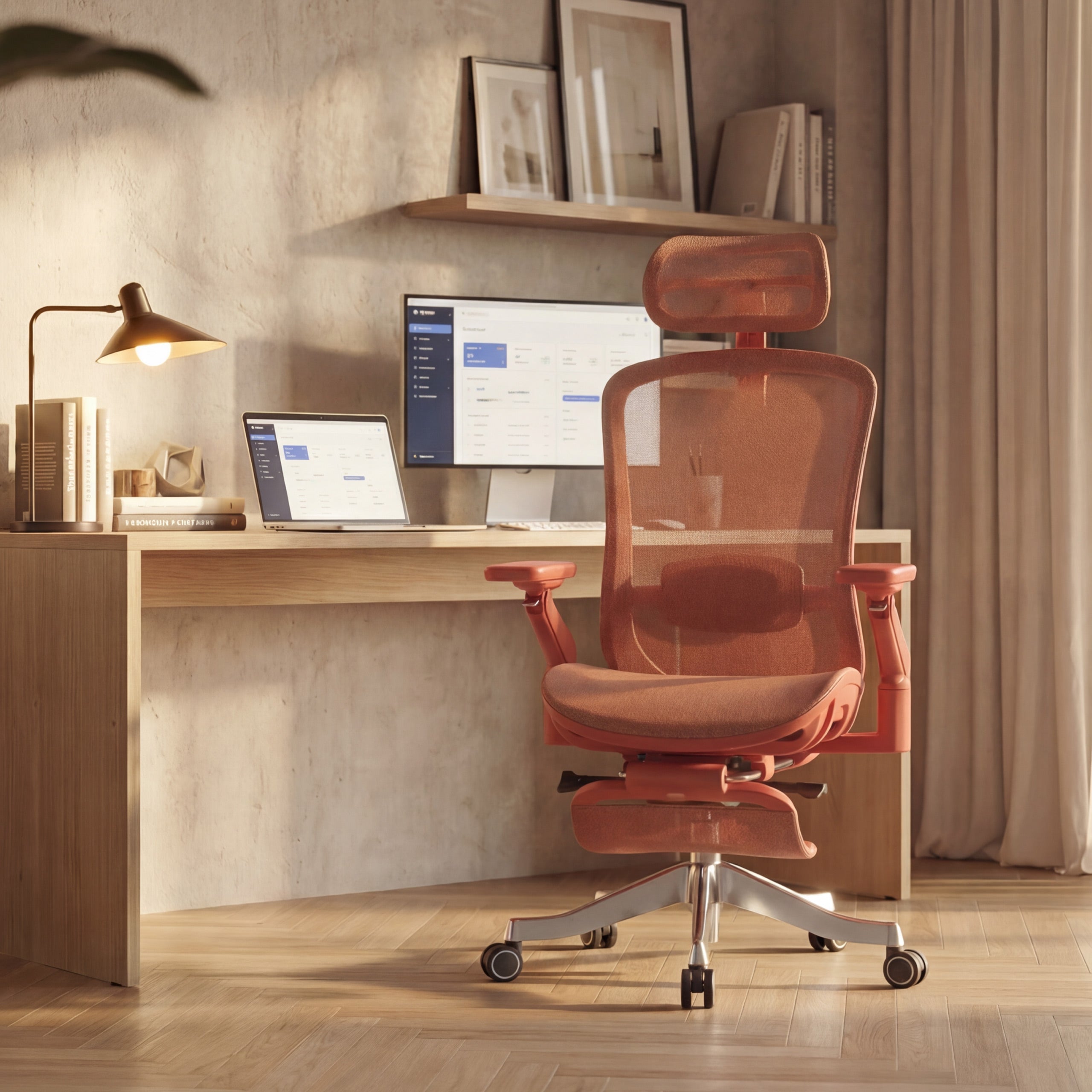 Ergonomické masážní křeslo Mark Adler Leadpro 8.7 Red