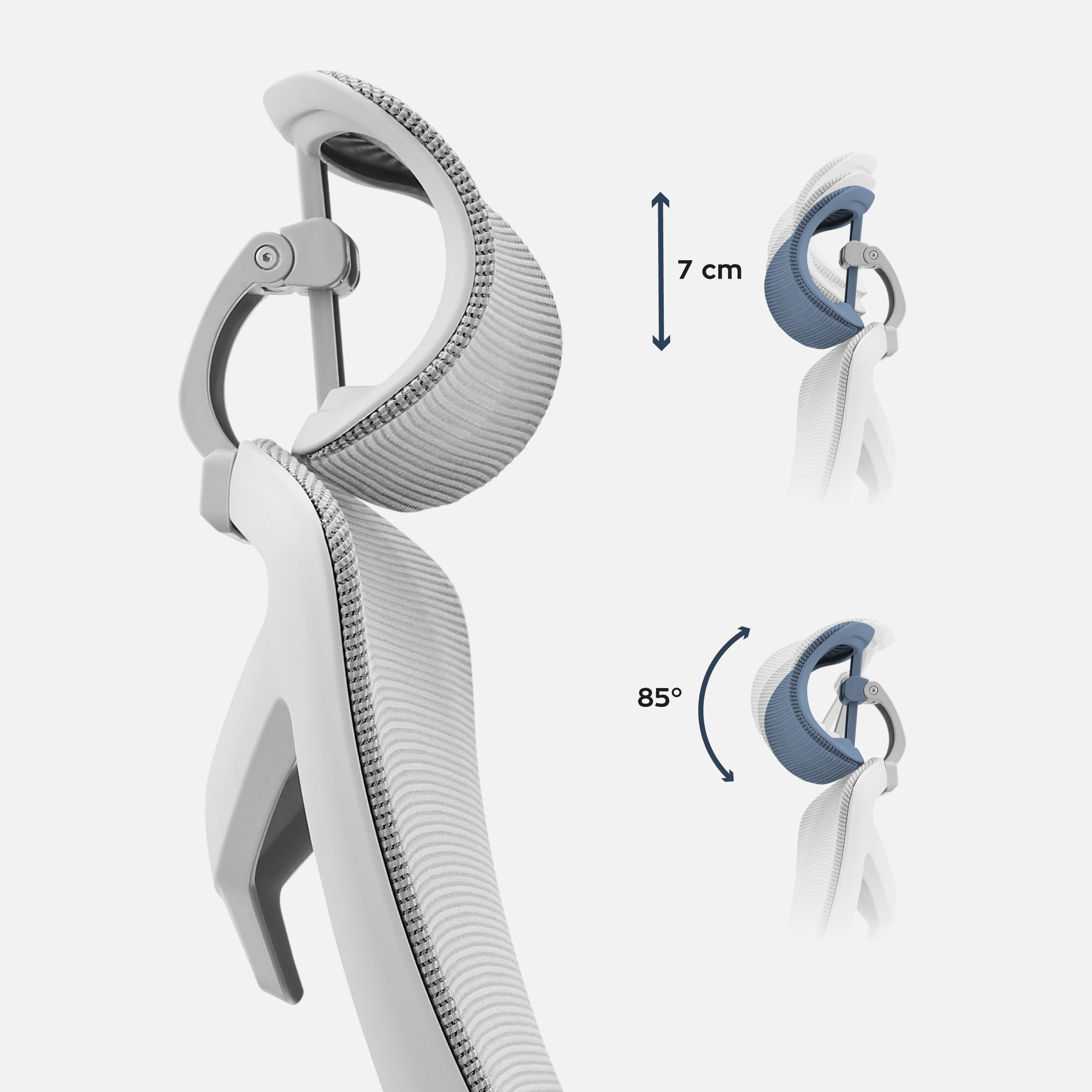 Ergonomické kancelářské křeslo Mark Adler Manager 2.6 Grey
