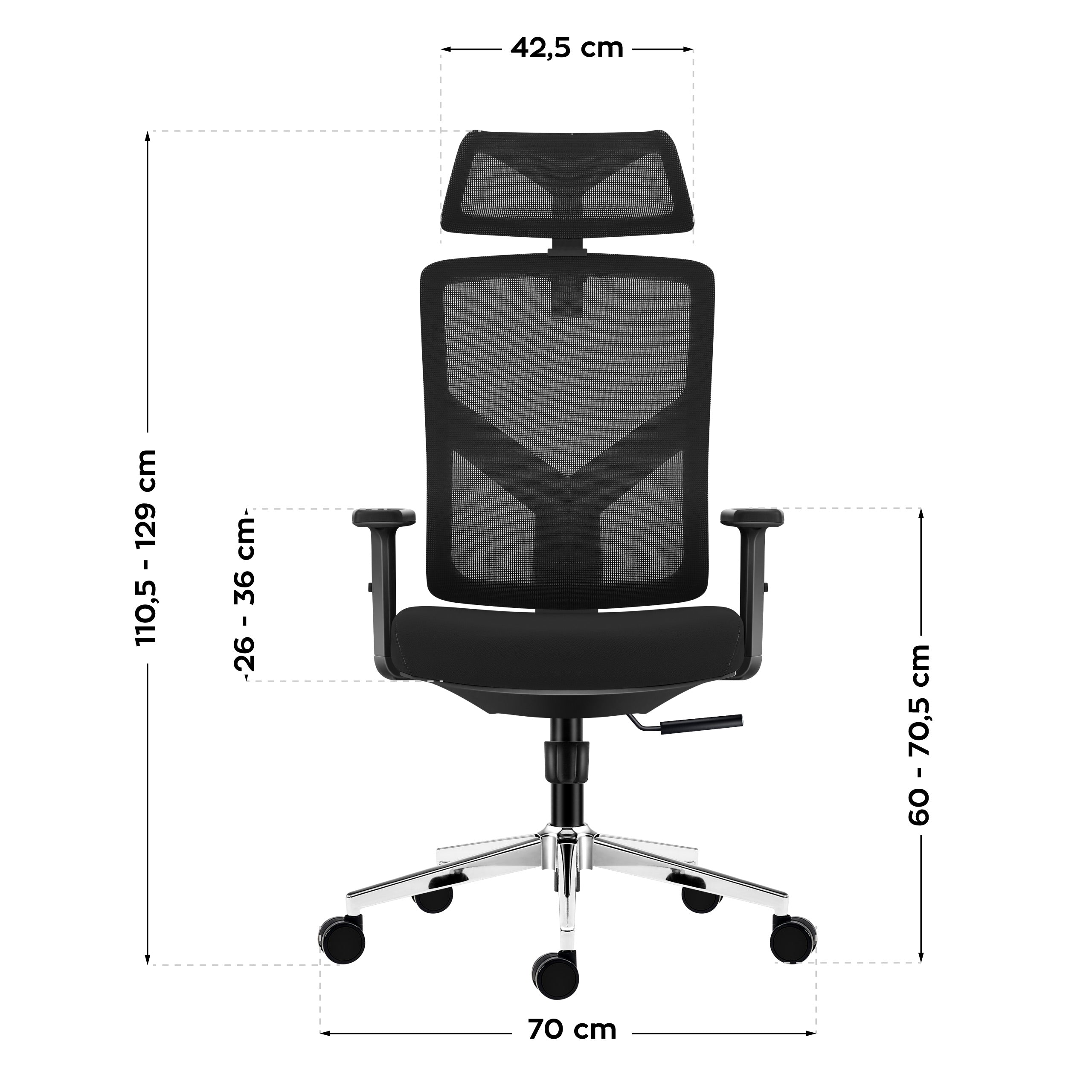 Kancelářské křeslo Mark Adler Manager 3.3 Black