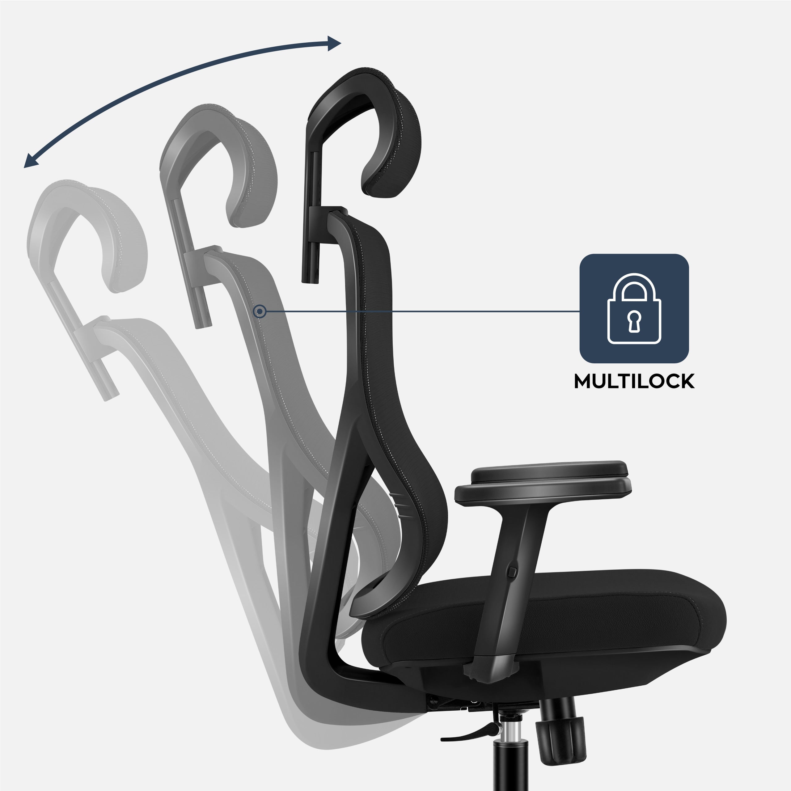 Pohodlná ergonomická židle