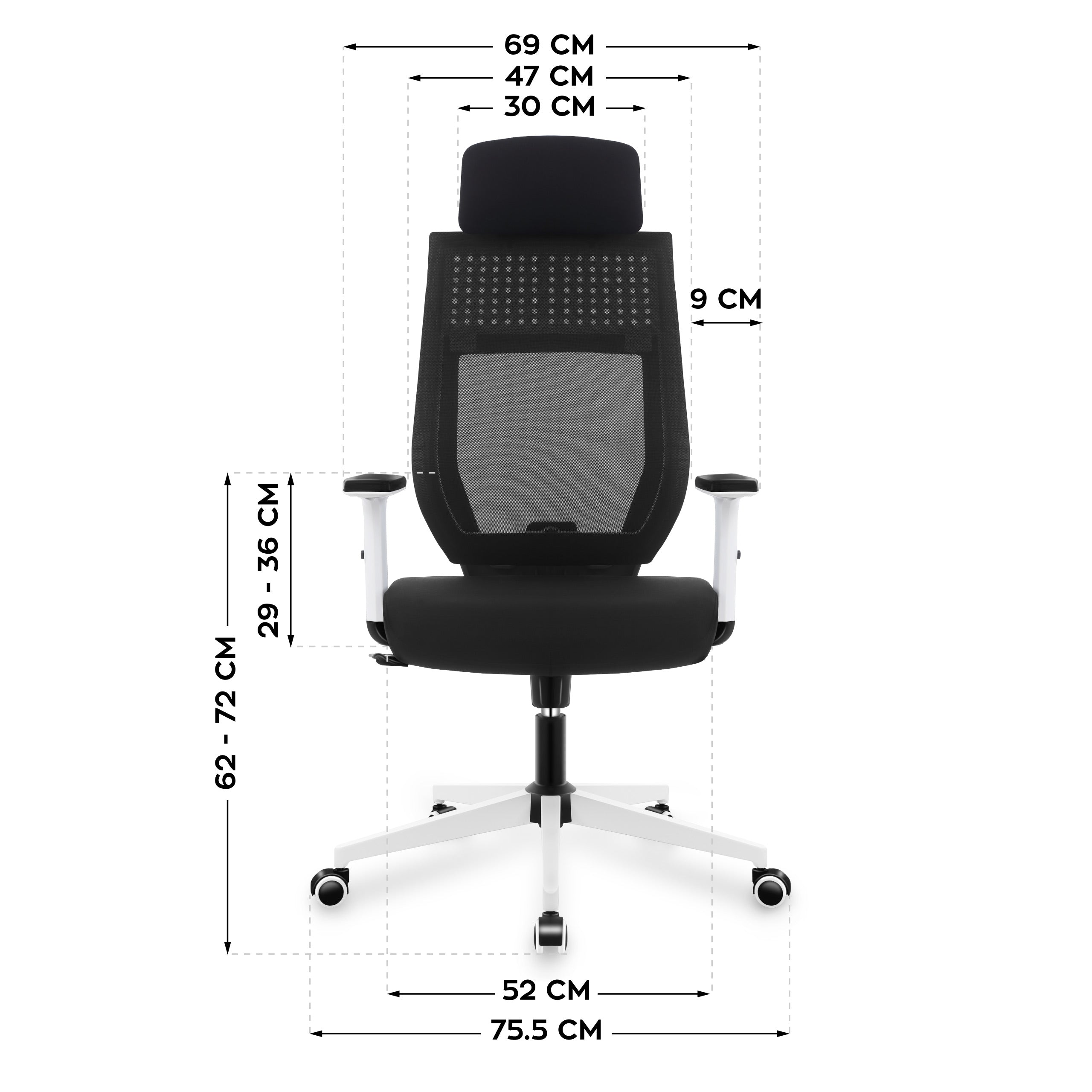 Kancelářské křeslo MARK ADLER MANAGER 3.9 Black