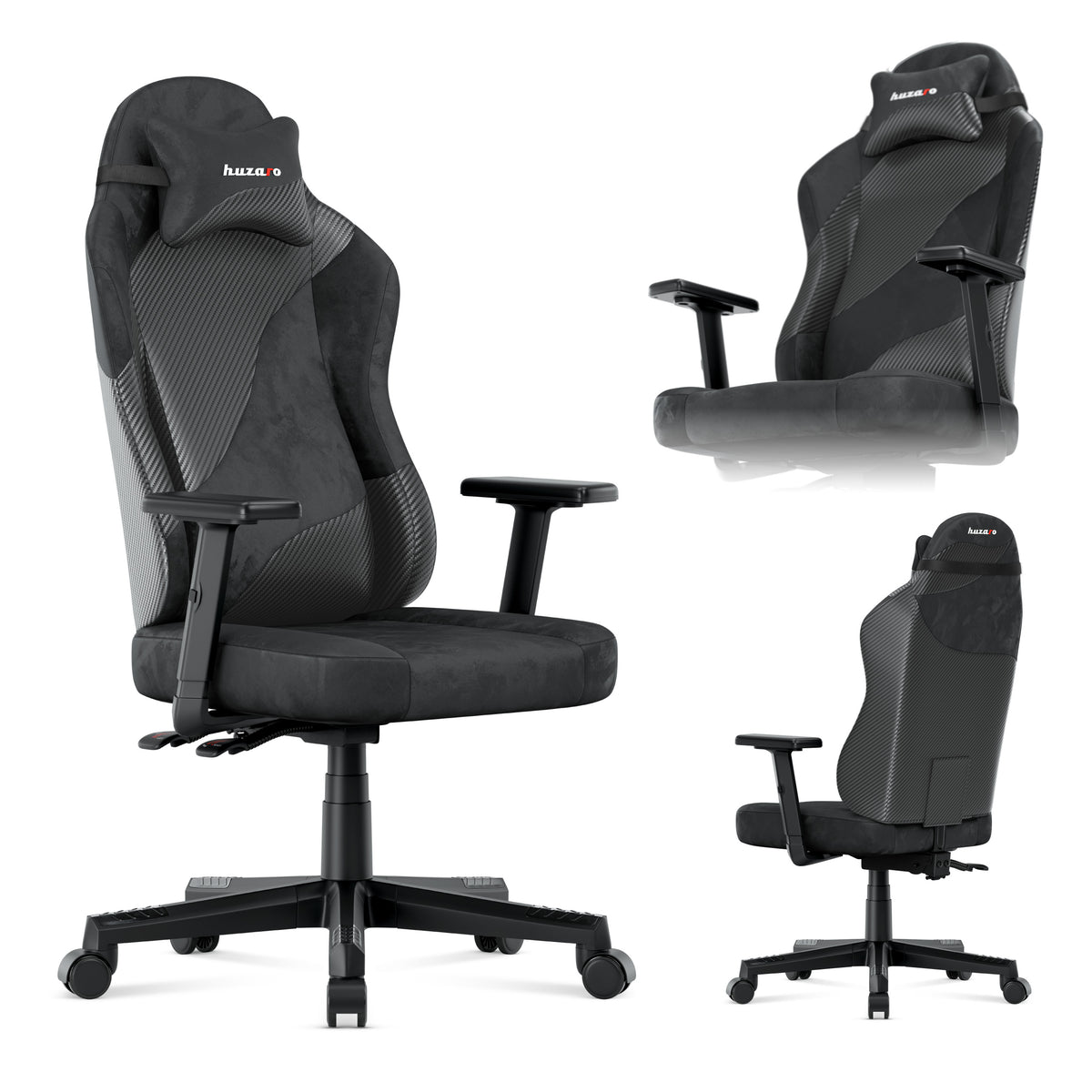 Herní křeslo pro teenagery Huzaro Ranger 5.7 Carbon Black
