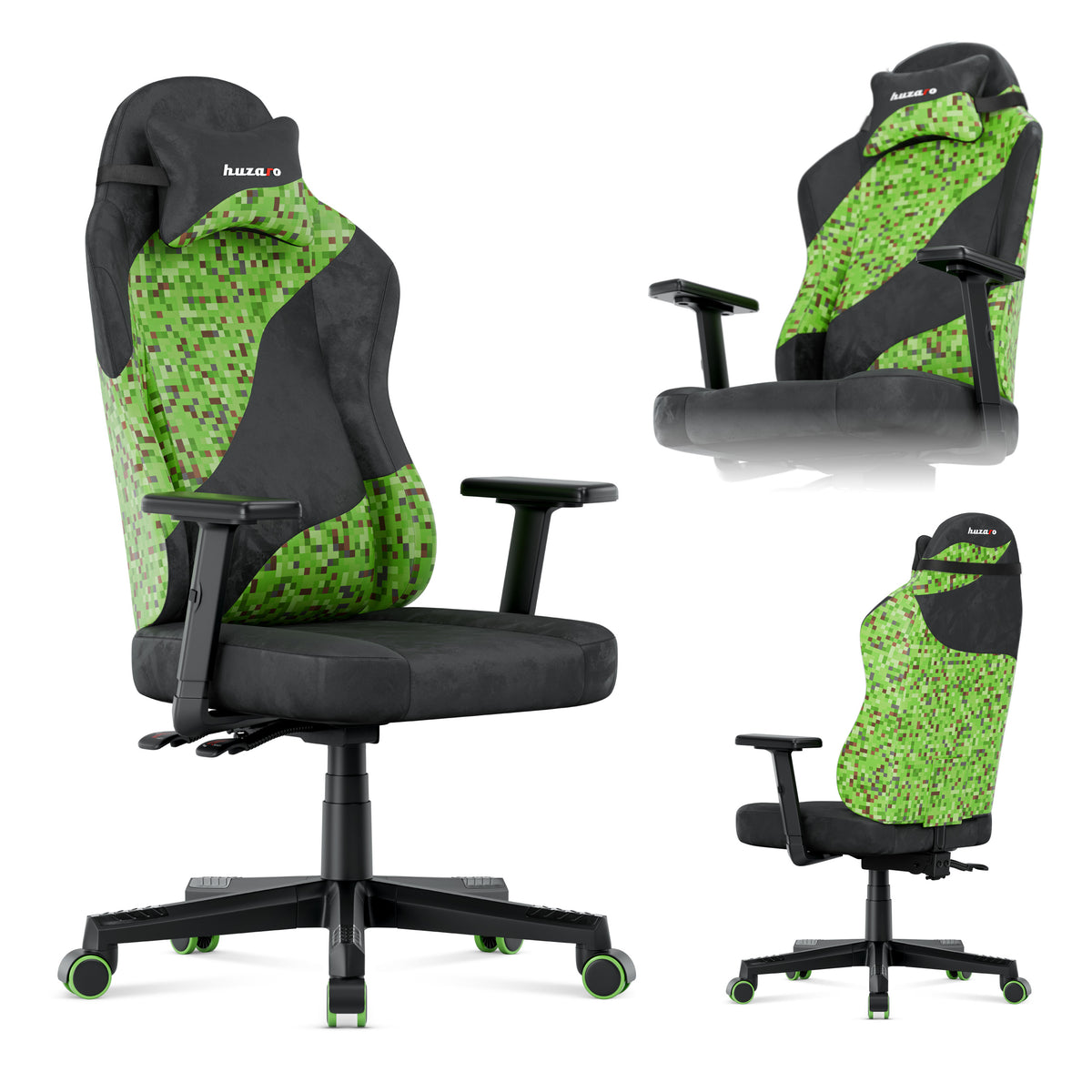 Herní křeslo pro teenagery Huzaro Ranger 5.7 Black PIXEL
