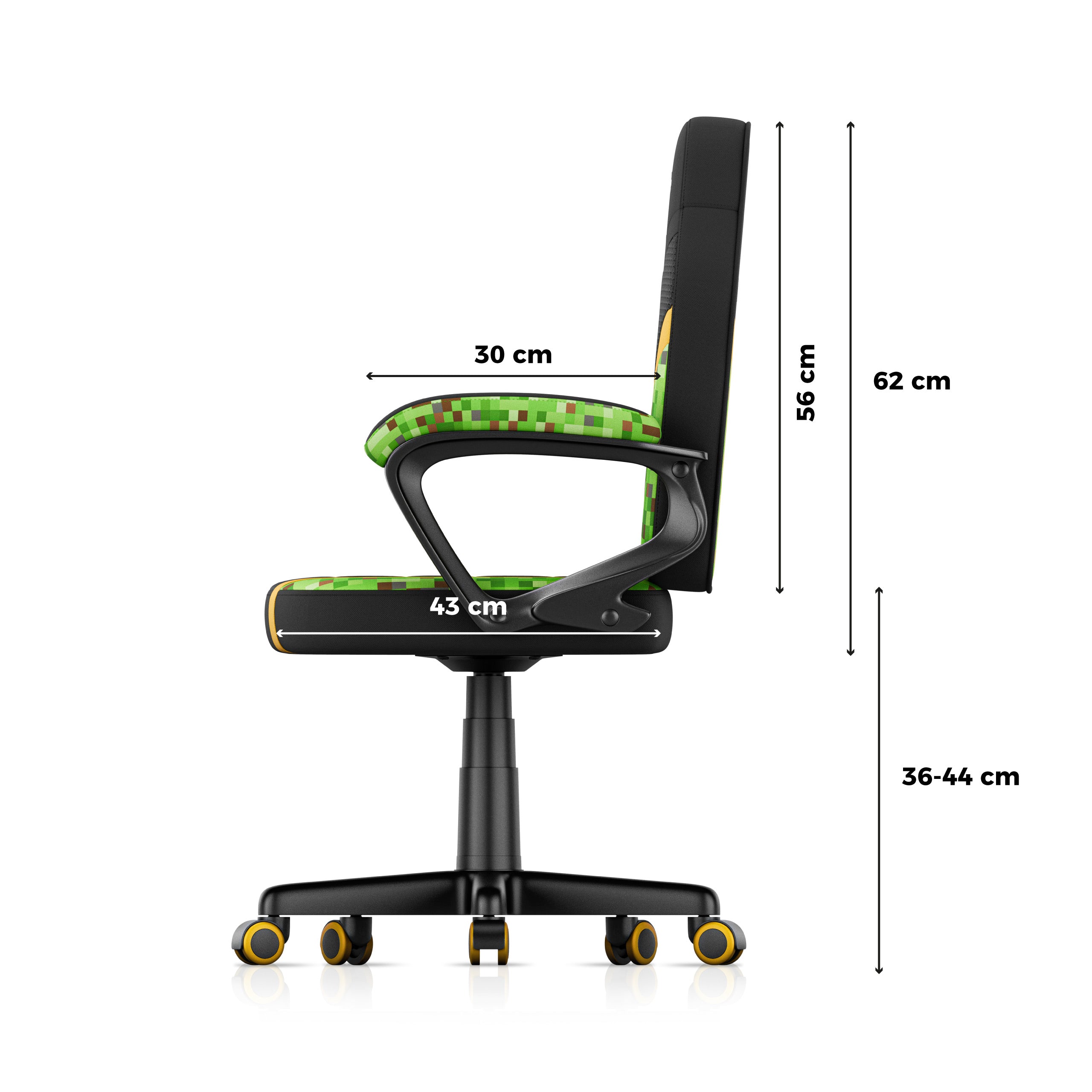 Dětské herní křeslo HUZARO RANGER 1.0 Pixel Mesh