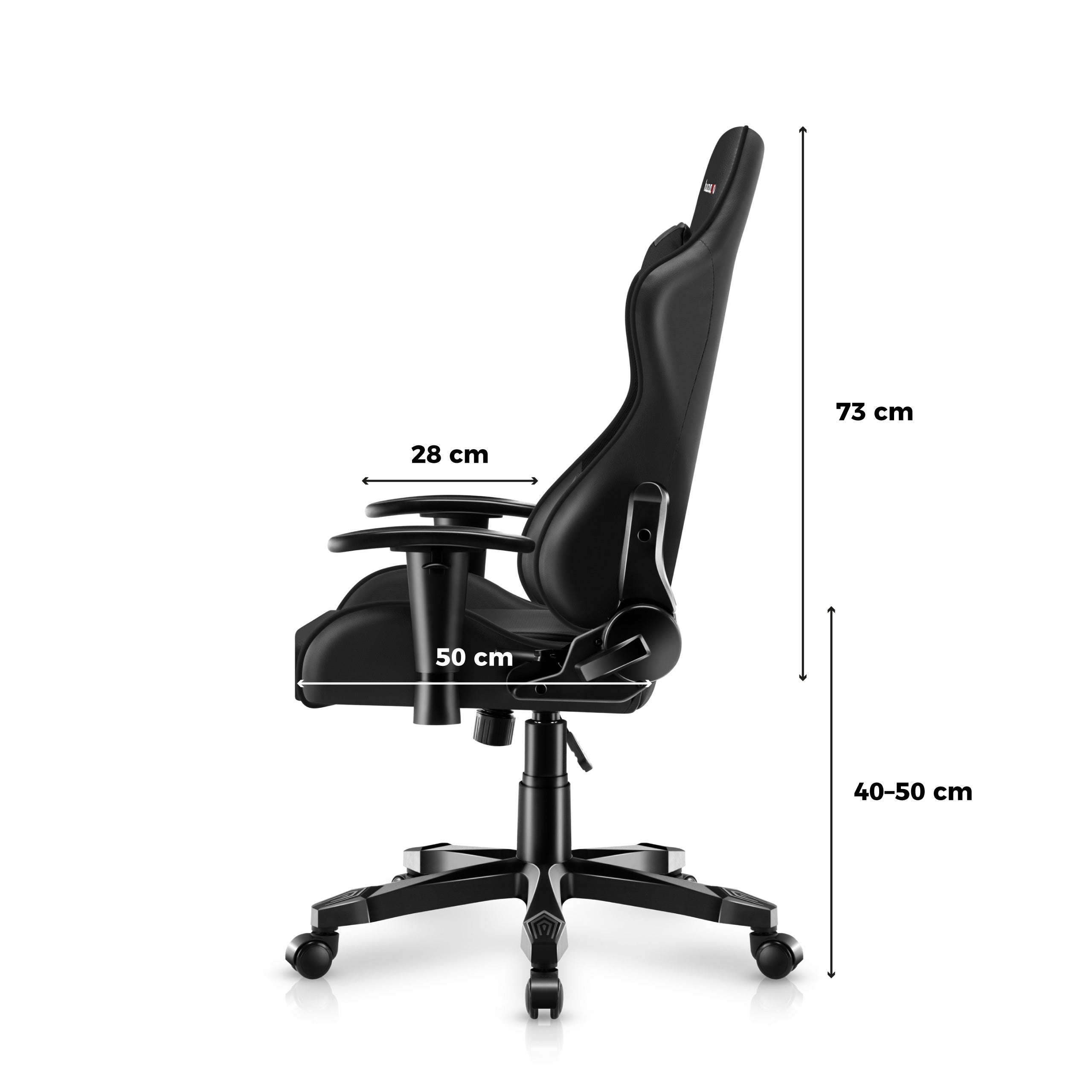 Herní židle pro děti HUZARO RANGER 6.0 Black