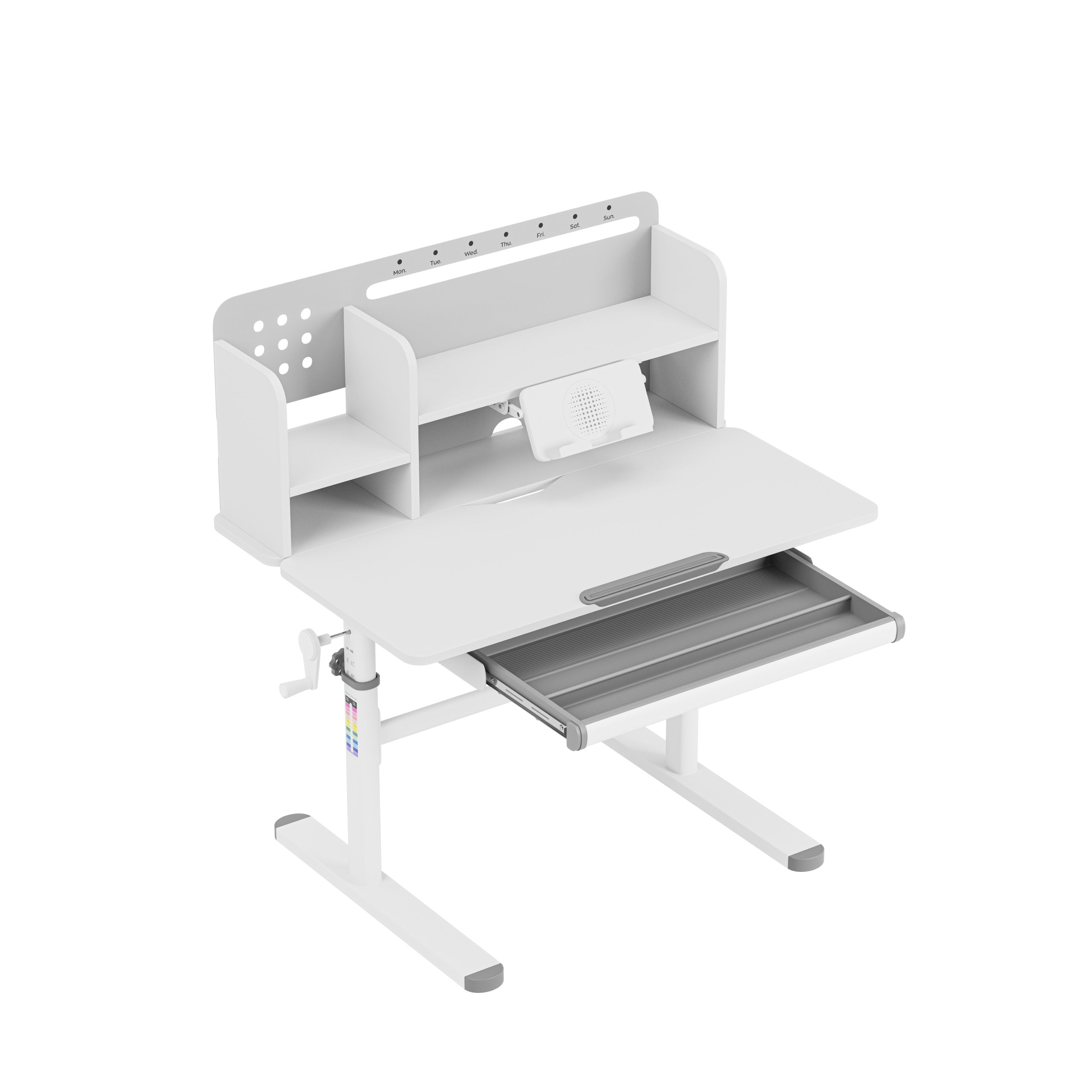 Ergonomický dětský stůl Mark Adler Study 5.0 Grey 90 cm