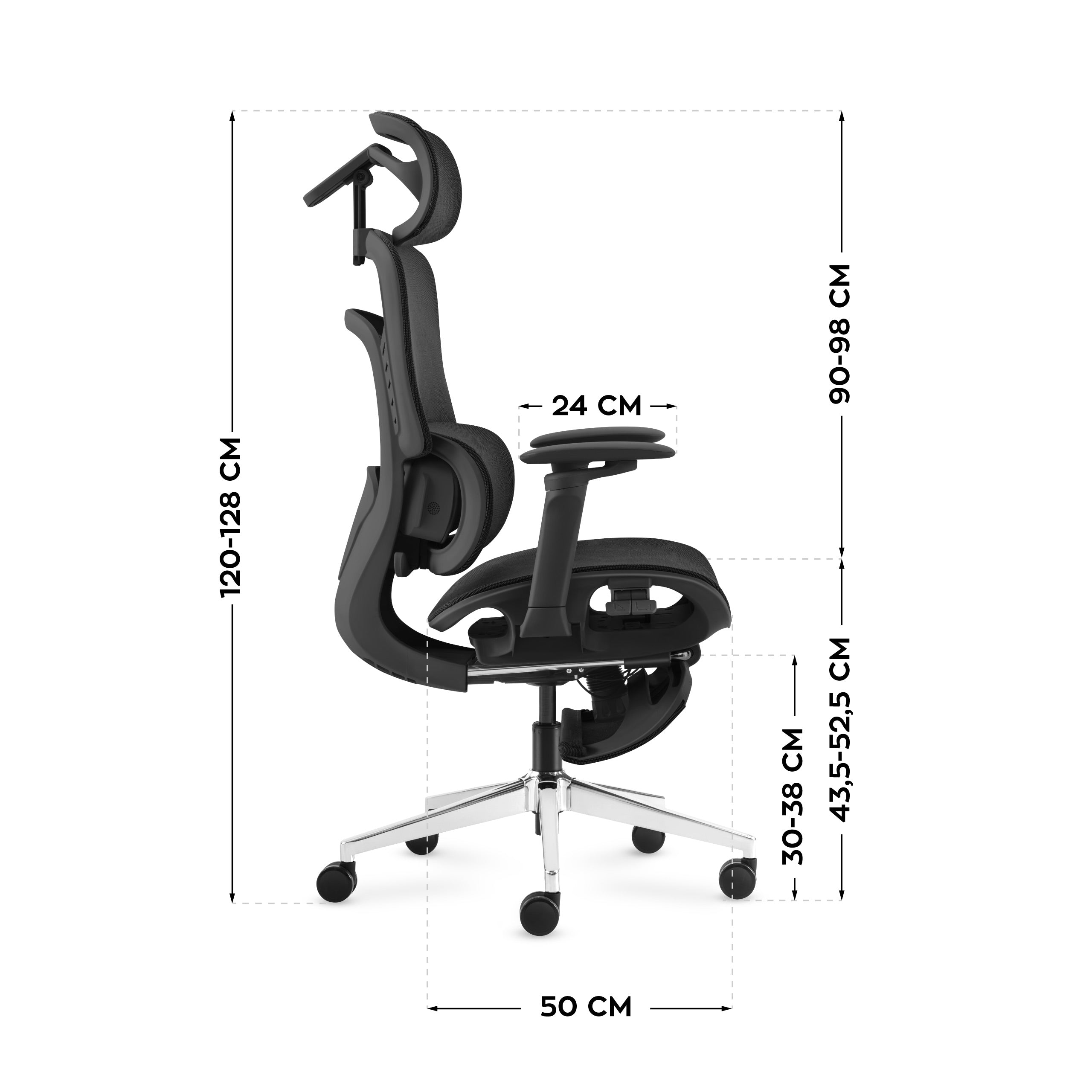 Kancelářské křeslo s masáží Mark Adler Visioner 8.3 Black